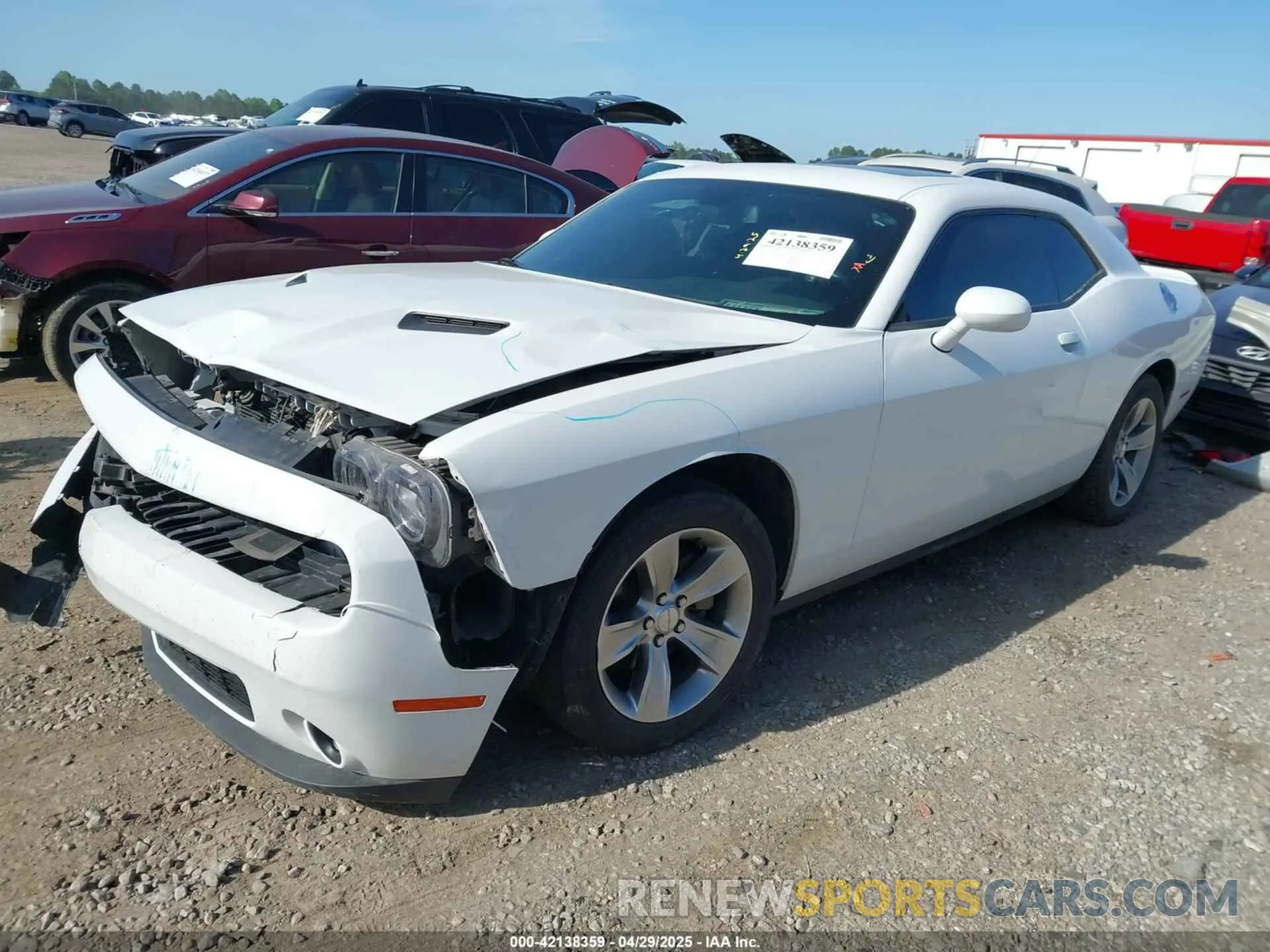 2 fotografías del automóvil dañado 2C3CDZAG9MH627173 DODGE CHALLENGER 2021