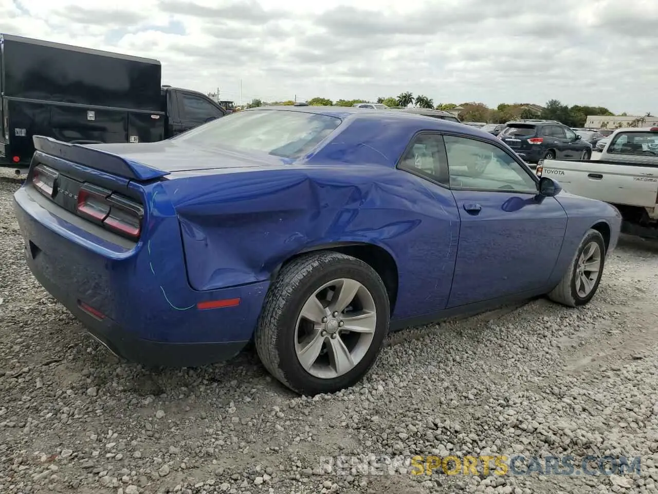3 fotografías del automóvil dañado 2C3CDZAGXMH623410 DODGE CHALLENGER 2021