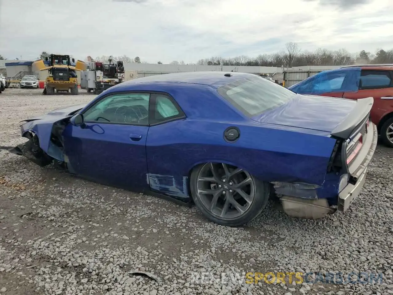 2 fotografías del automóvil dañado 2C3CDZAGXMH641633 DODGE CHALLENGER 2021