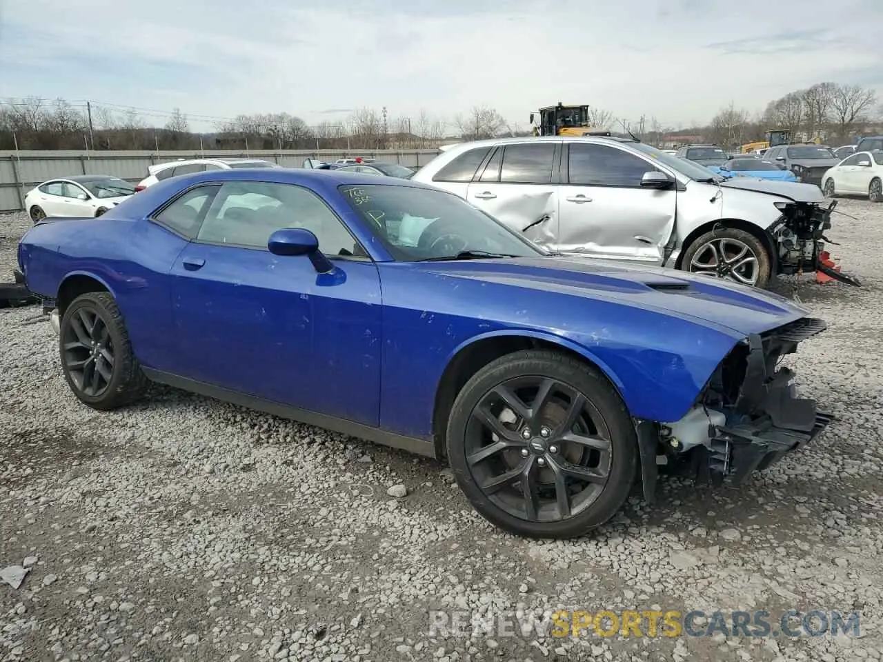 4 fotografías del automóvil dañado 2C3CDZAGXMH641633 DODGE CHALLENGER 2021