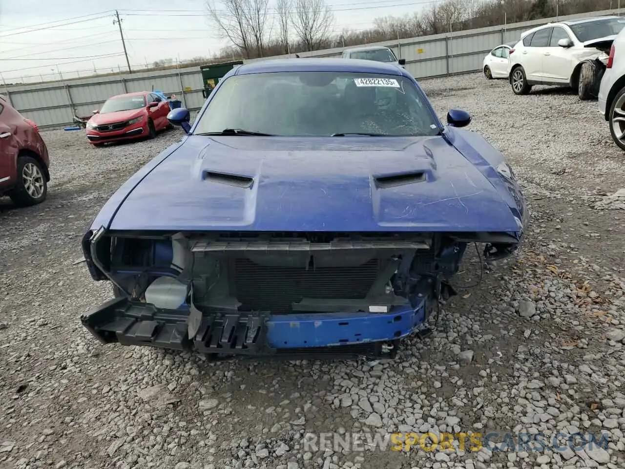 5 fotografías del automóvil dañado 2C3CDZAGXMH641633 DODGE CHALLENGER 2021