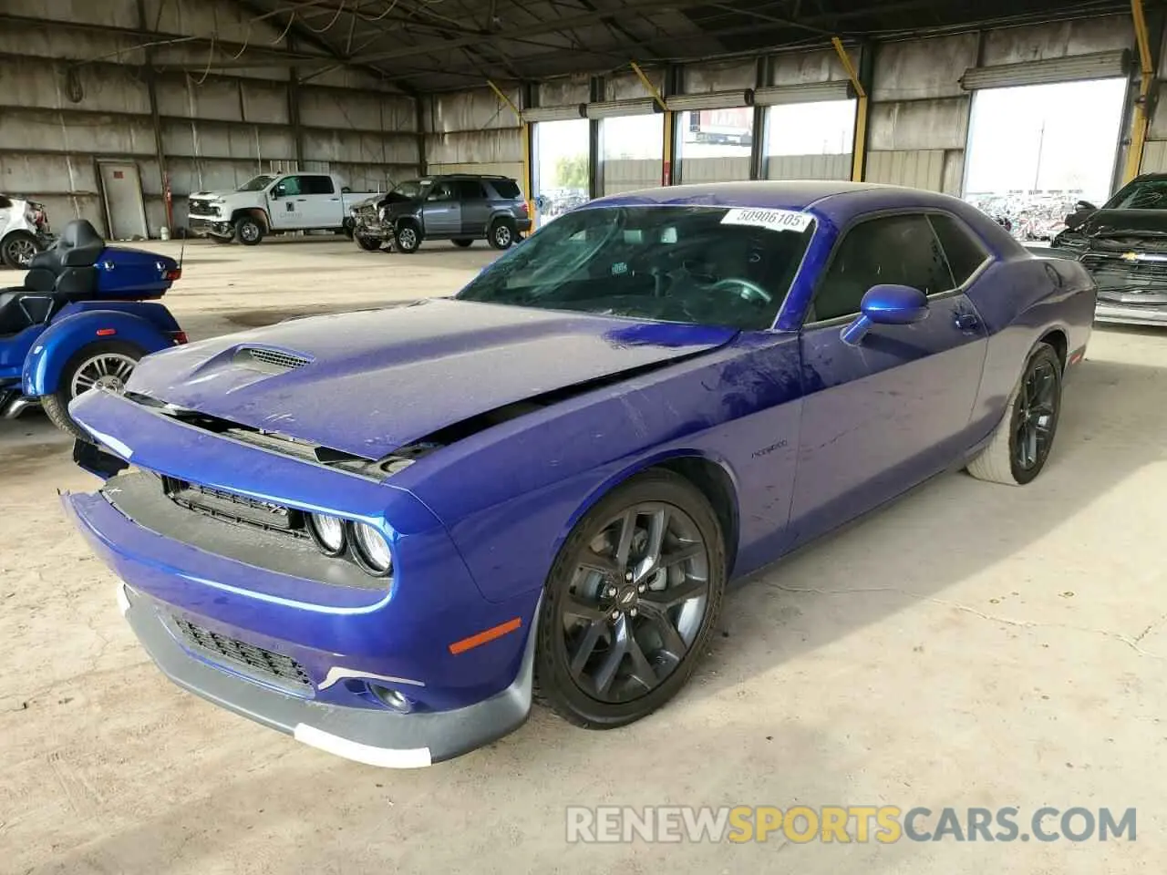 1 fotografías del automóvil dañado 2C3CDZBT0MH627400 DODGE CHALLENGER 2021