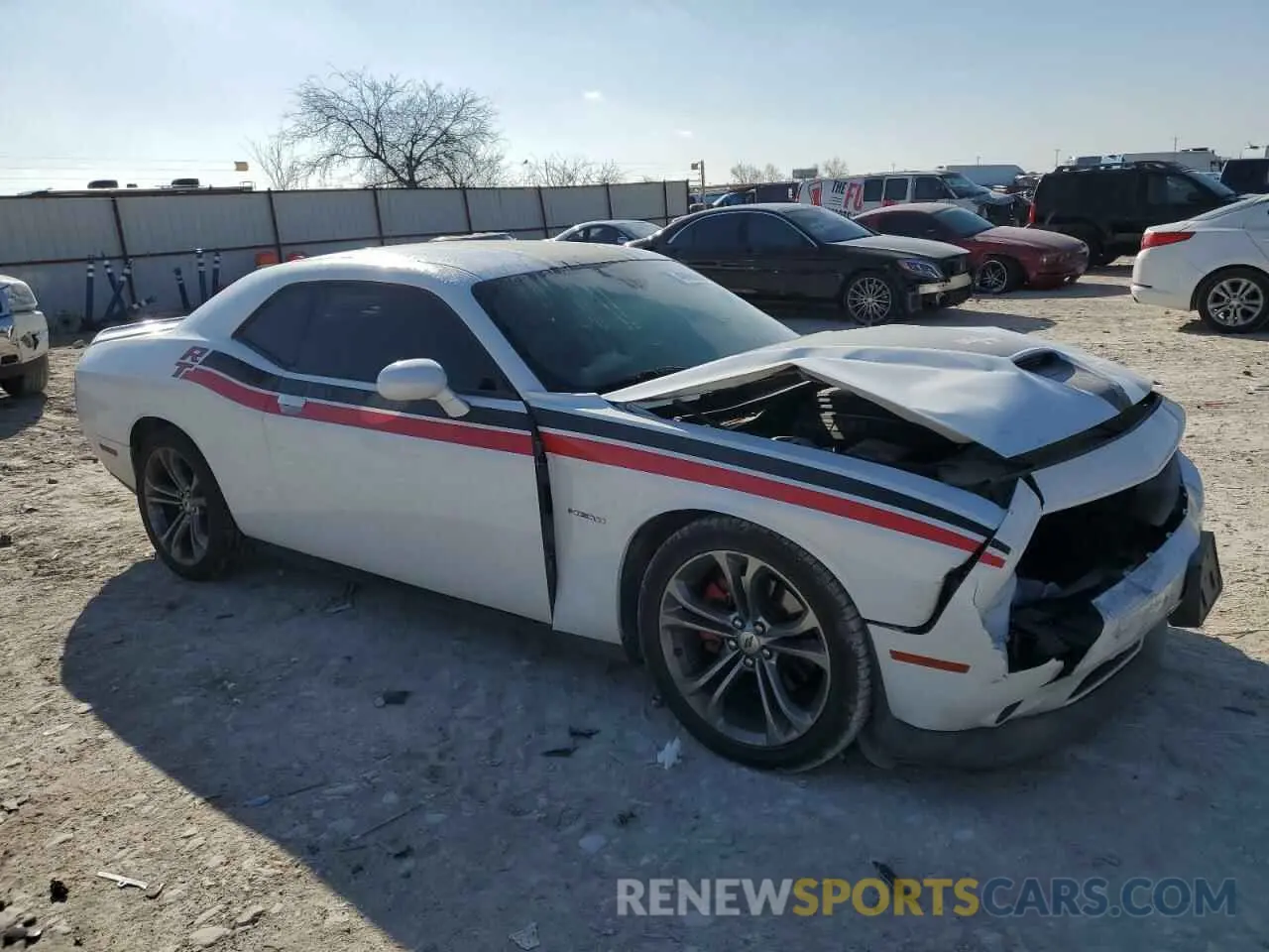 4 fotografías del automóvil dañado 2C3CDZBT1MH516774 DODGE CHALLENGER 2021