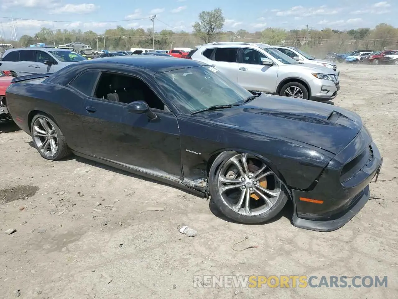 4 fotografías del automóvil dañado 2C3CDZBT2MH559911 DODGE CHALLENGER 2021