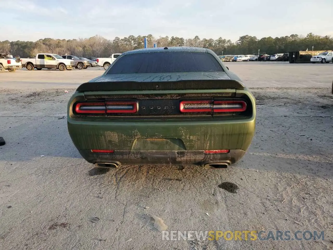6 fotografías del automóvil dañado 2C3CDZBT3MH506408 DODGE CHALLENGER 2021