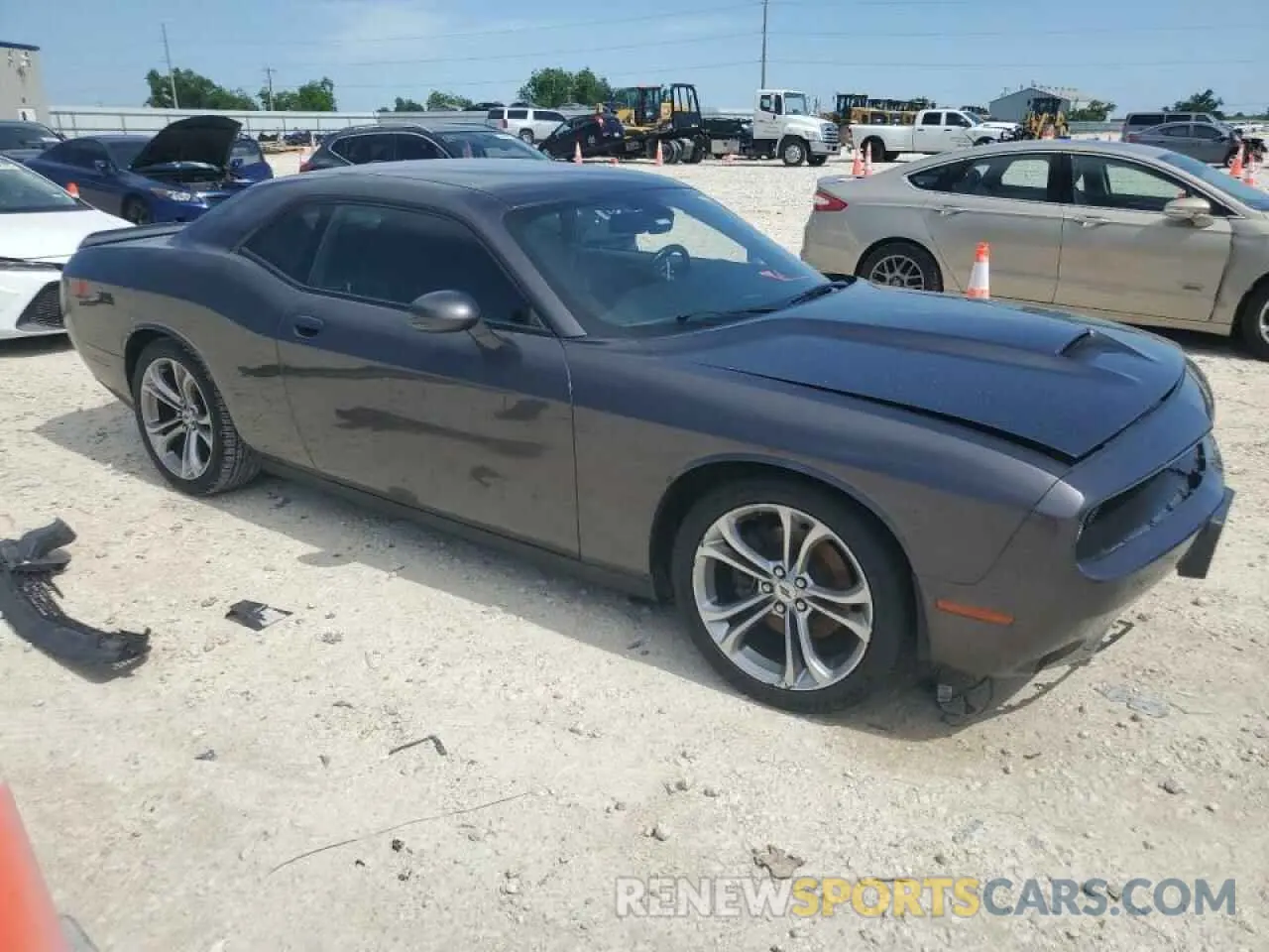 4 fotografías del automóvil dañado 2C3CDZBT4MH542379 DODGE CHALLENGER 2021