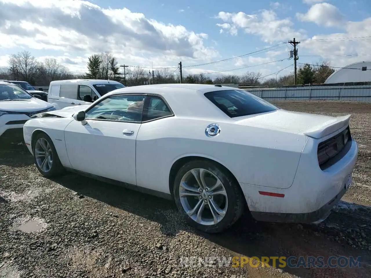 2 fotografías del automóvil dañado 2C3CDZBT4MH546402 DODGE CHALLENGER 2021