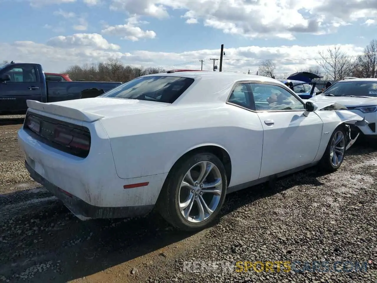 3 fotografías del automóvil dañado 2C3CDZBT4MH546402 DODGE CHALLENGER 2021