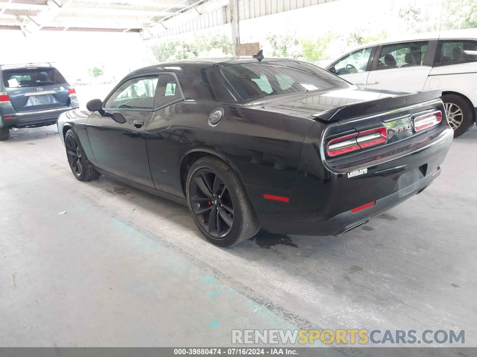 3 fotografías del automóvil dañado 2C3CDZBT6MH604364 DODGE CHALLENGER 2021