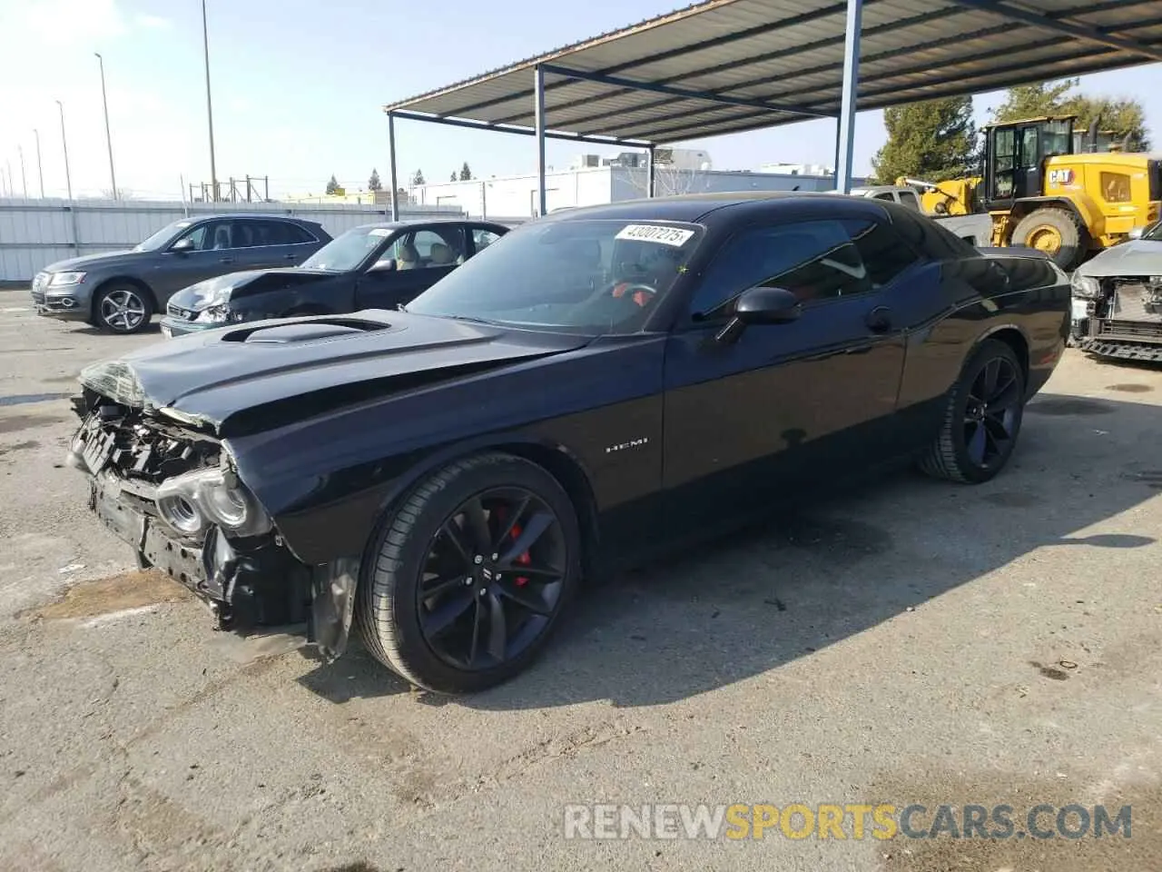 1 fotografías del automóvil dañado 2C3CDZBT7MH560312 DODGE CHALLENGER 2021