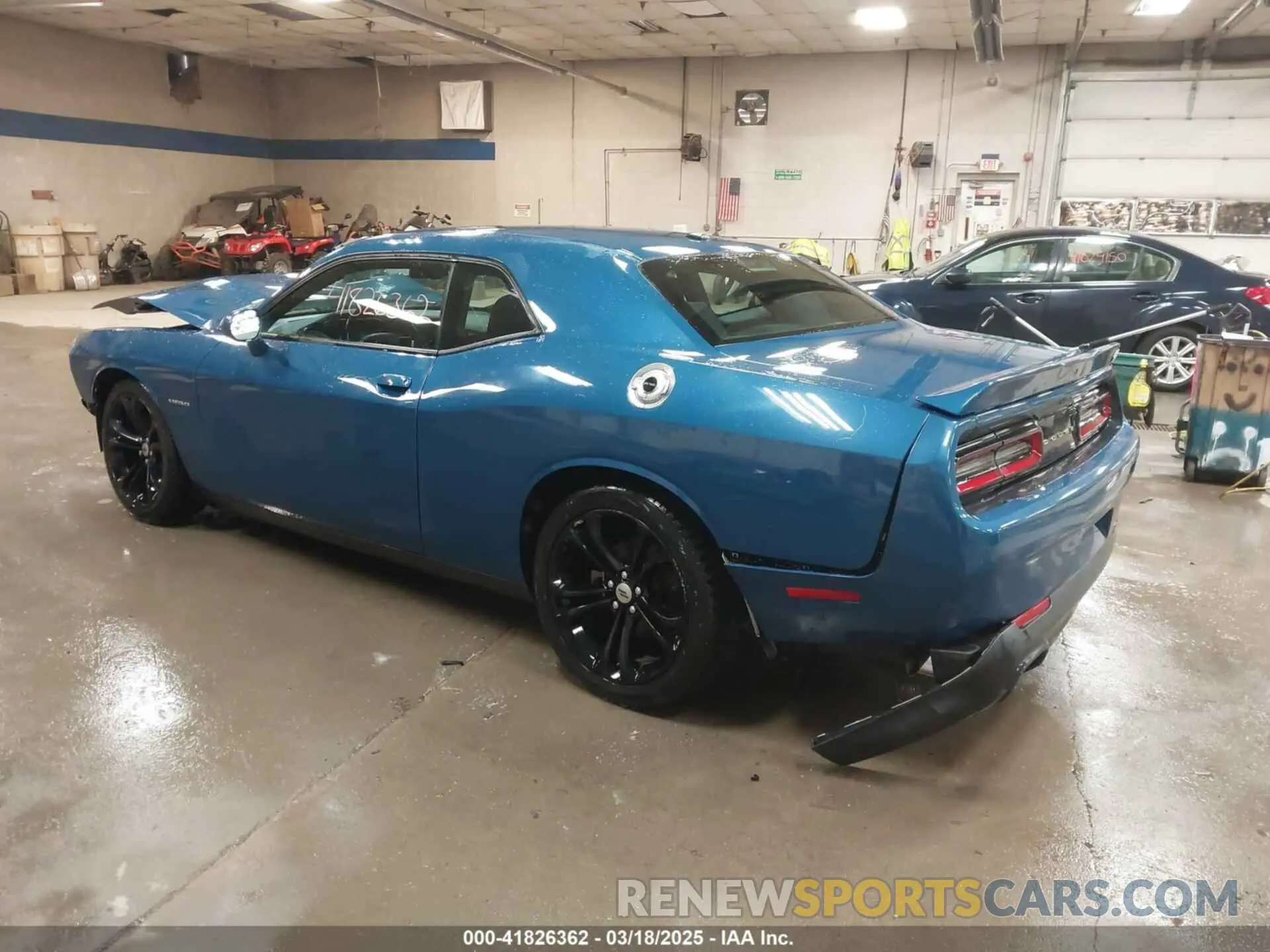 3 fotografías del automóvil dañado 2C3CDZBT8MH571125 DODGE CHALLENGER 2021