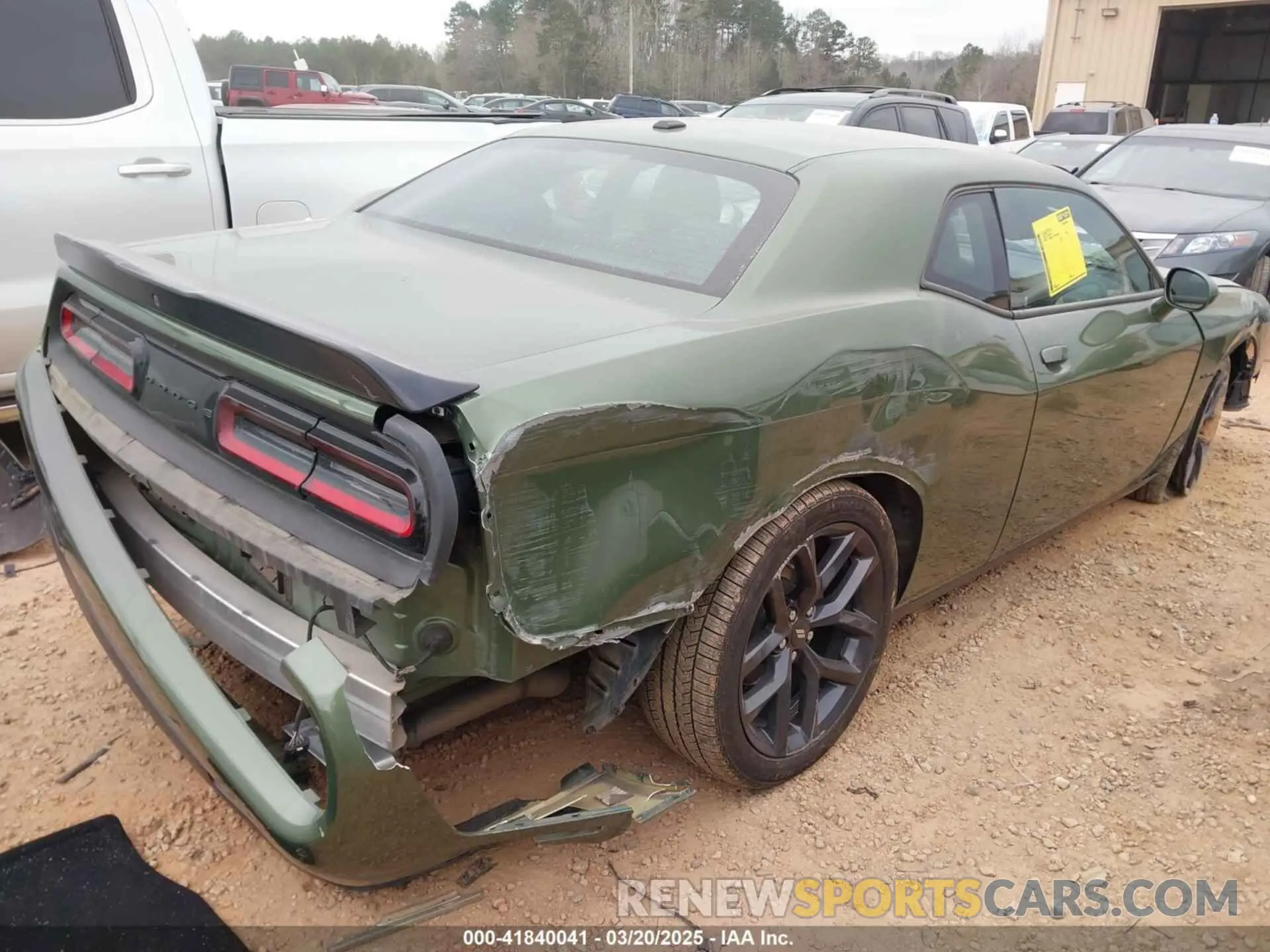 4 fotografías del automóvil dañado 2C3CDZBTXMH680623 DODGE CHALLENGER 2021
