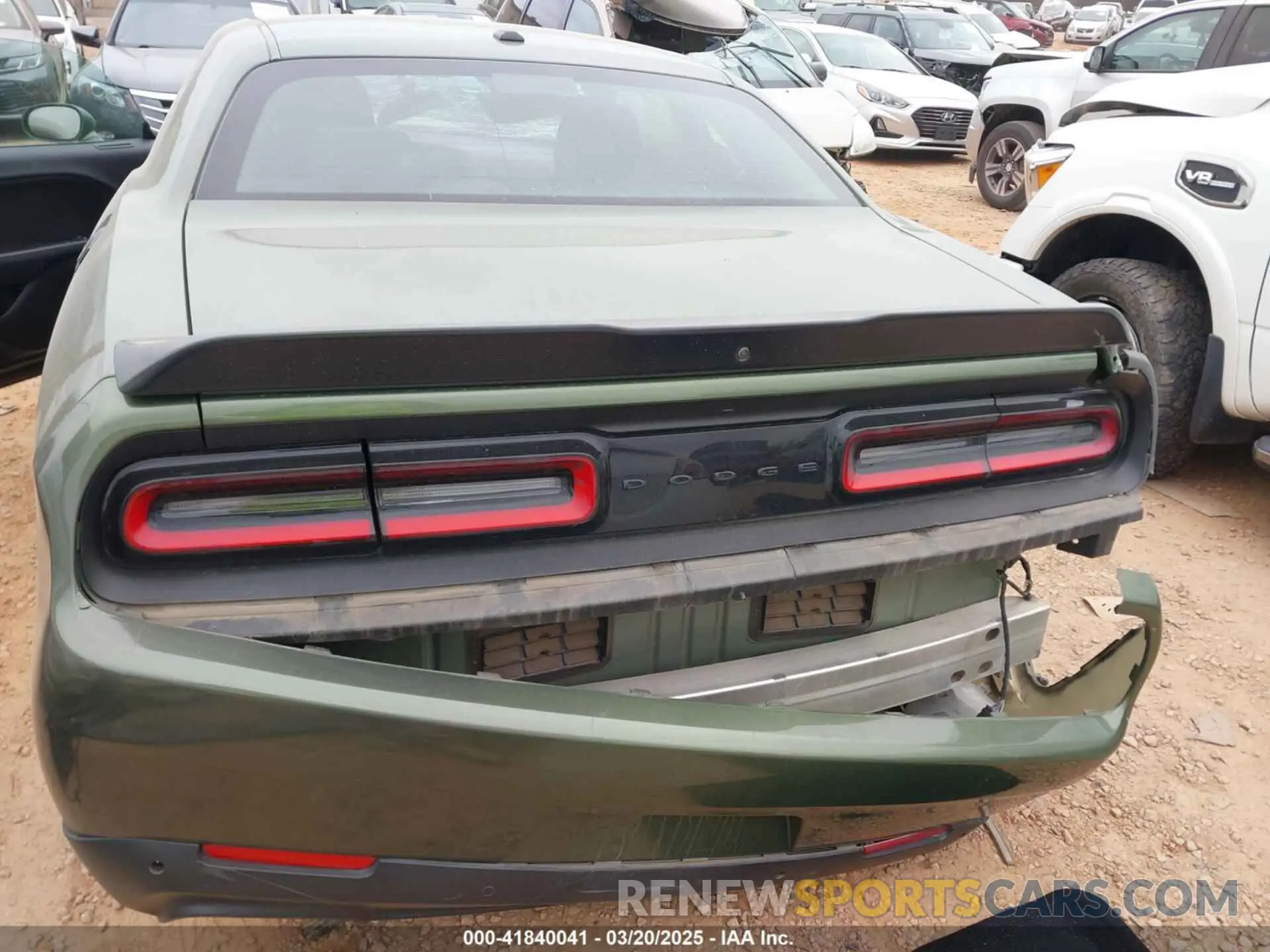 6 fotografías del automóvil dañado 2C3CDZBTXMH680623 DODGE CHALLENGER 2021