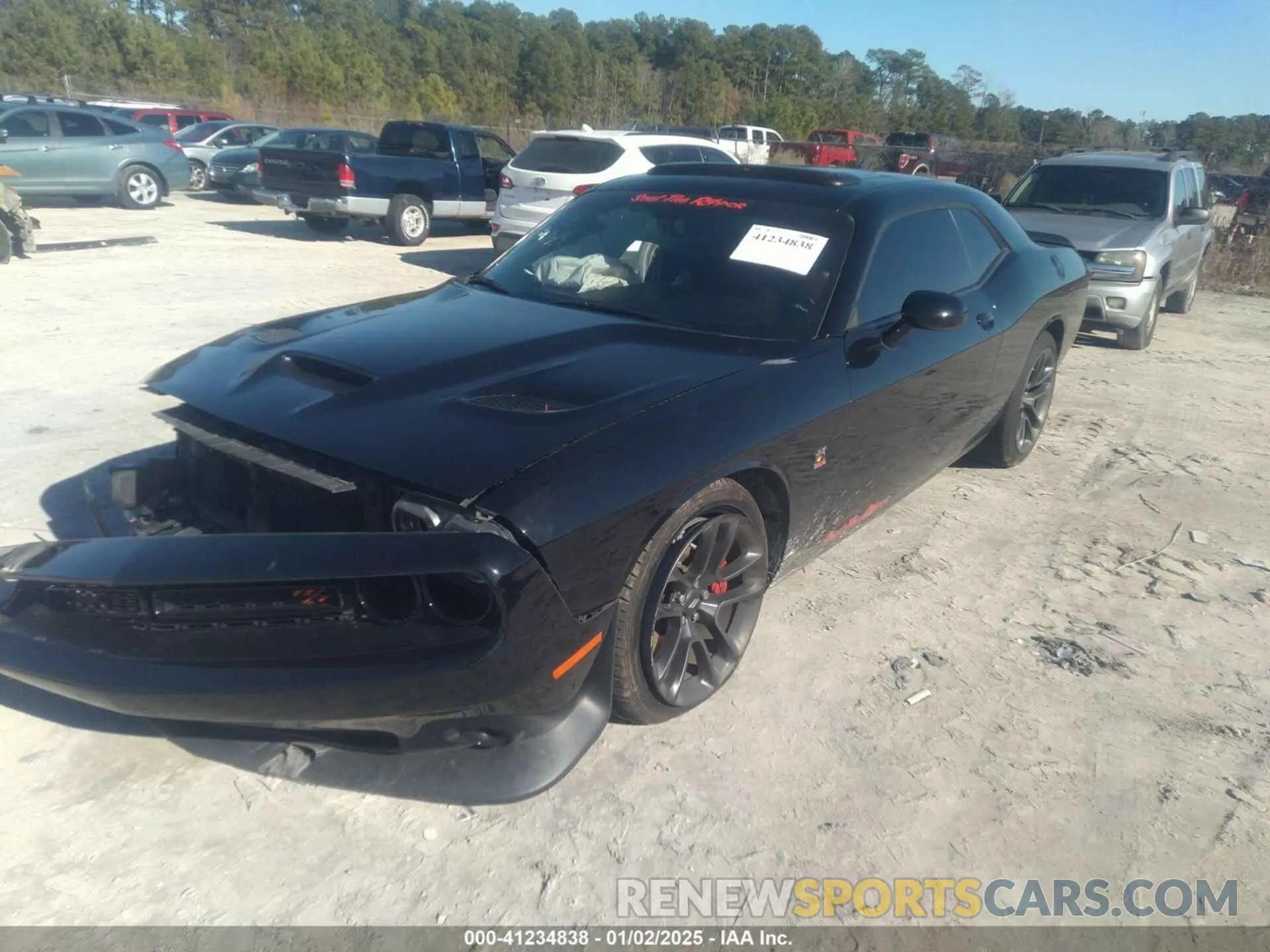 2 fotografías del automóvil dañado 2C3CDZFJ0MH542744 DODGE CHALLENGER 2021