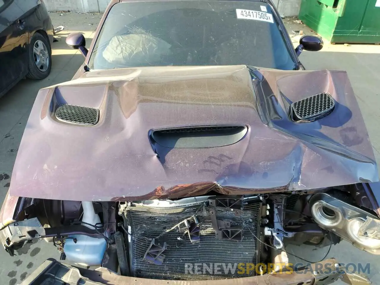 11 fotografías del automóvil dañado 2C3CDZFJ0MH627762 DODGE CHALLENGER 2021