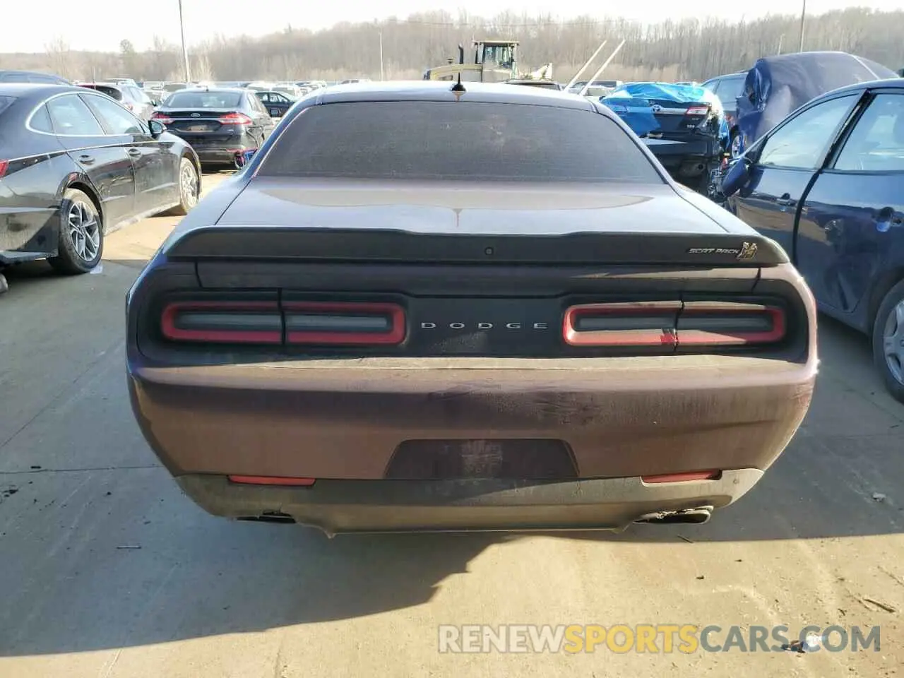 6 fotografías del automóvil dañado 2C3CDZFJ0MH627762 DODGE CHALLENGER 2021