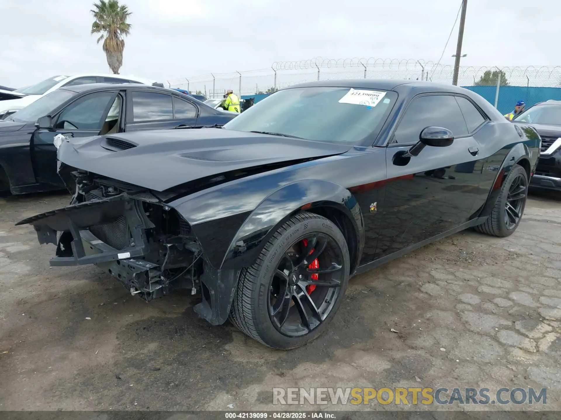 2 fotografías del automóvil dañado 2C3CDZFJ2MH507204 DODGE CHALLENGER 2021