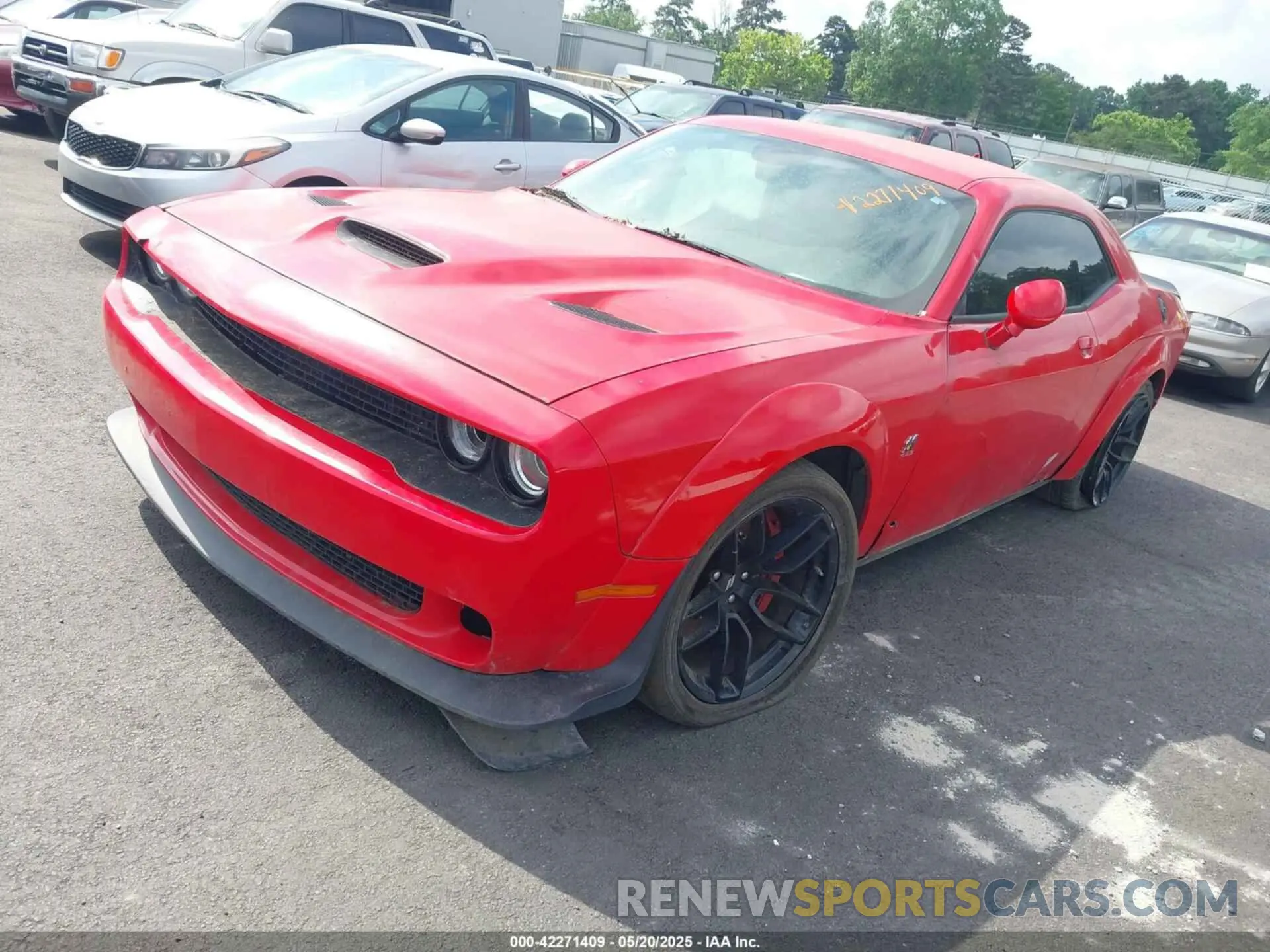 2 fotografías del automóvil dañado 2C3CDZFJ2MH537612 DODGE CHALLENGER 2021