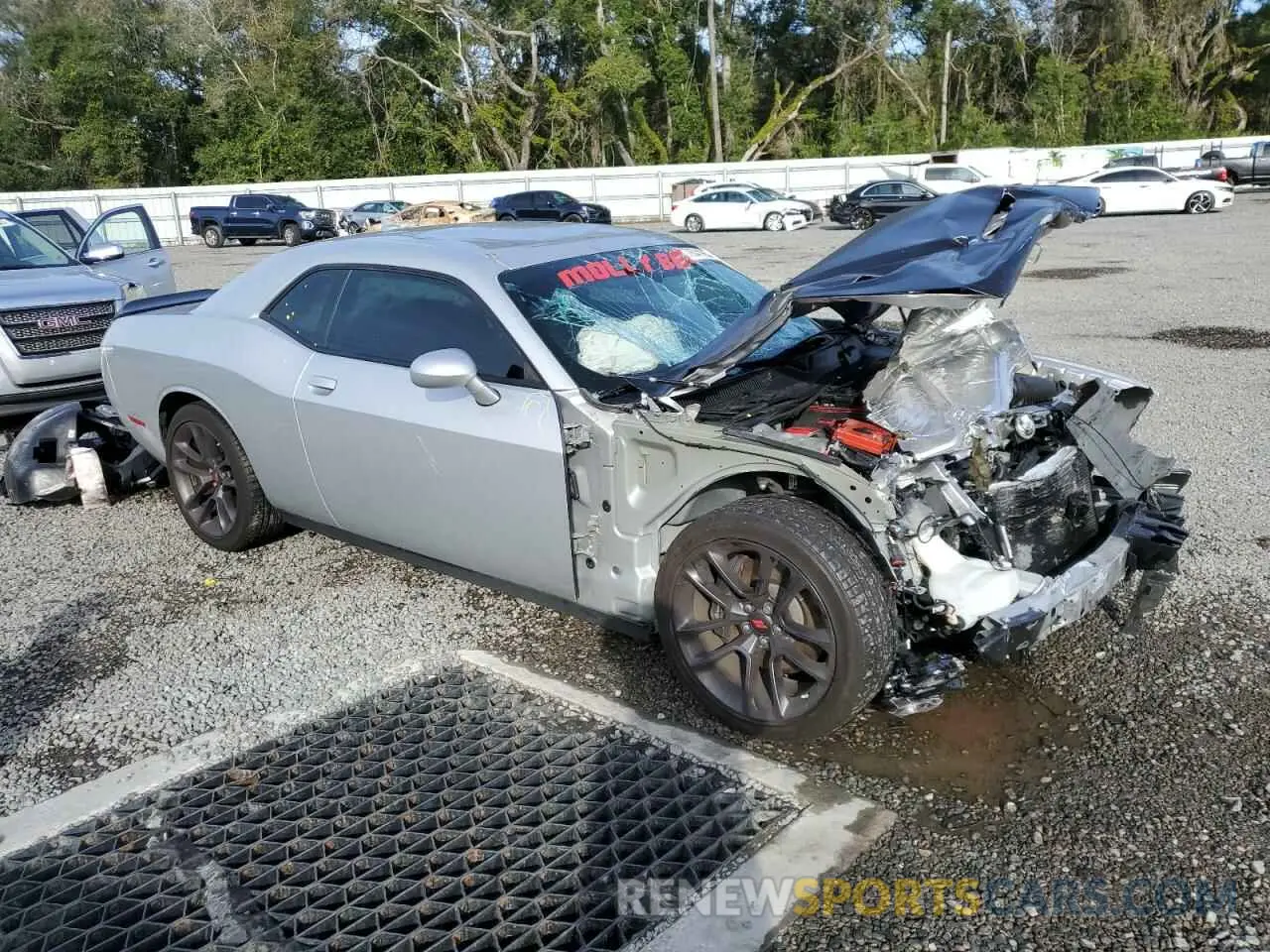 4 fotografías del automóvil dañado 2C3CDZFJ4MH571616 DODGE CHALLENGER 2021