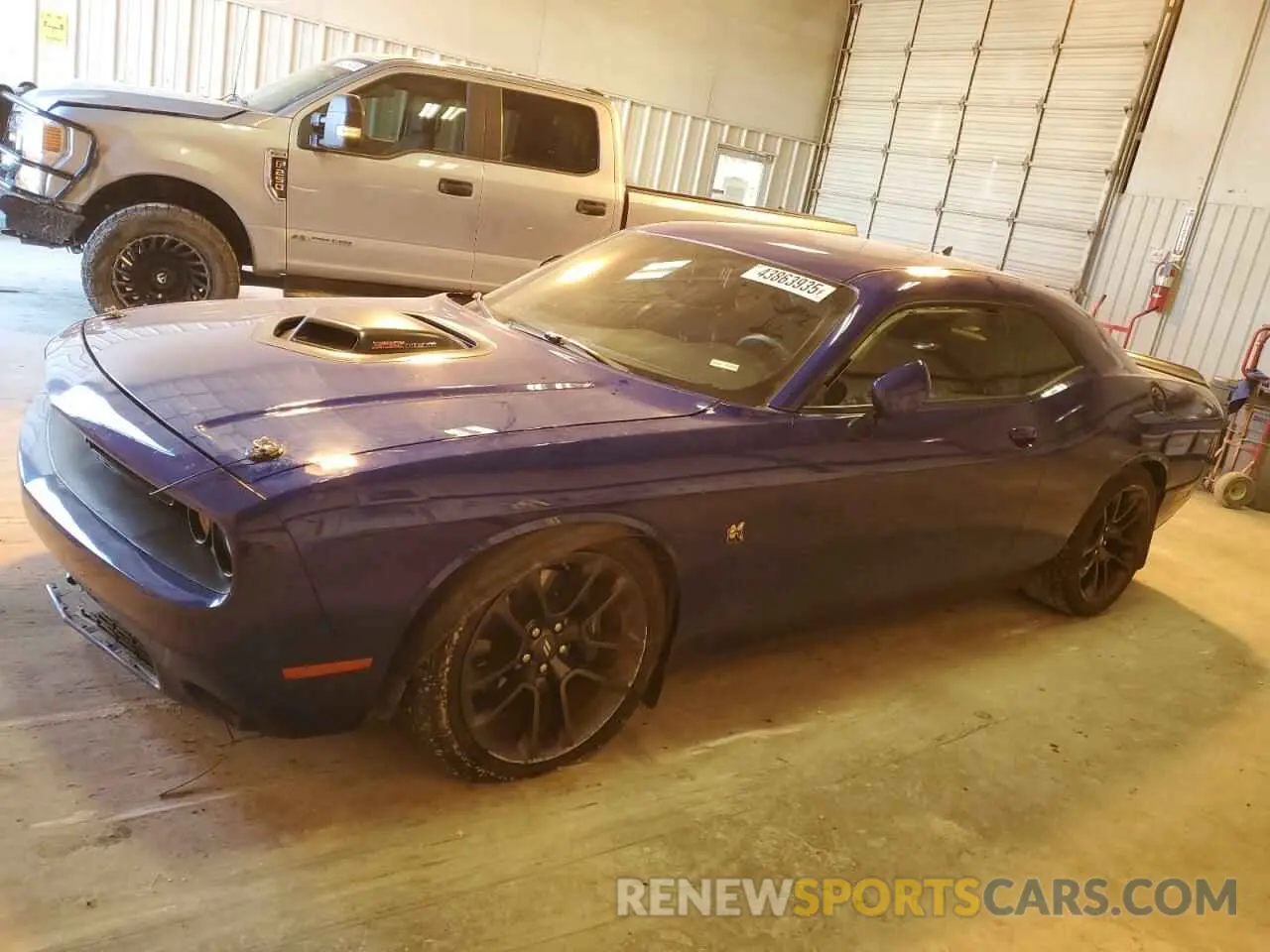 1 fotografías del automóvil dañado 2C3CDZFJ4MH650445 DODGE CHALLENGER 2021