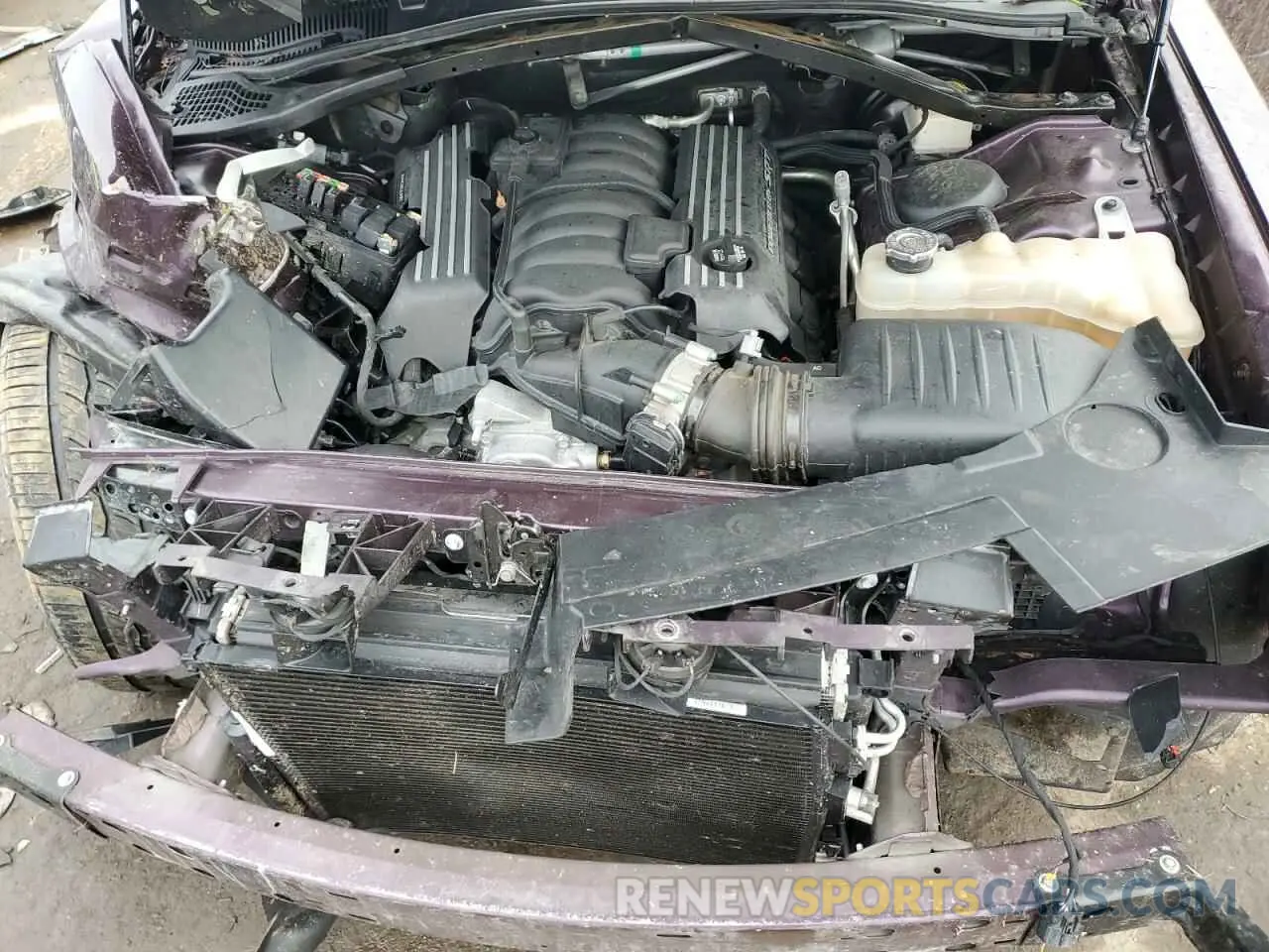11 fotografías del automóvil dañado 2C3CDZFJ6MH510414 DODGE CHALLENGER 2021