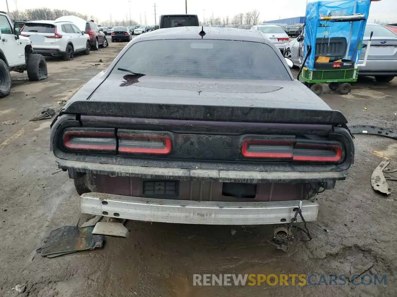 6 fotografías del automóvil dañado 2C3CDZFJ6MH510414 DODGE CHALLENGER 2021