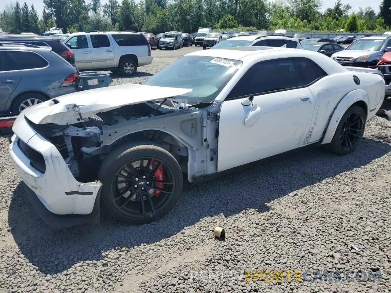 1 fotografías del automóvil dañado 2C3CDZFJ6MH514236 DODGE CHALLENGER 2021