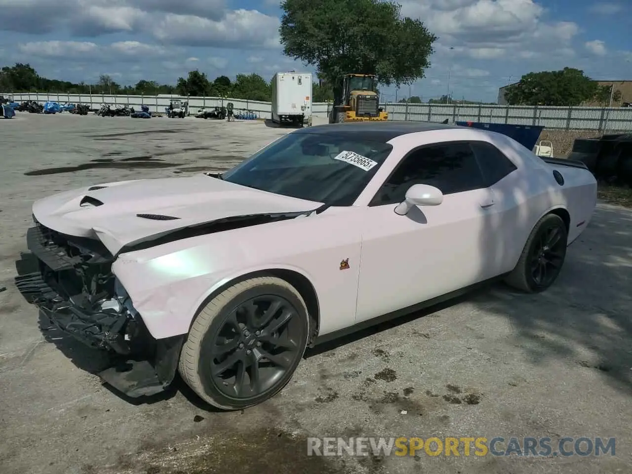 1 fotografías del automóvil dañado 2C3CDZFJ6MH530789 DODGE CHALLENGER 2021