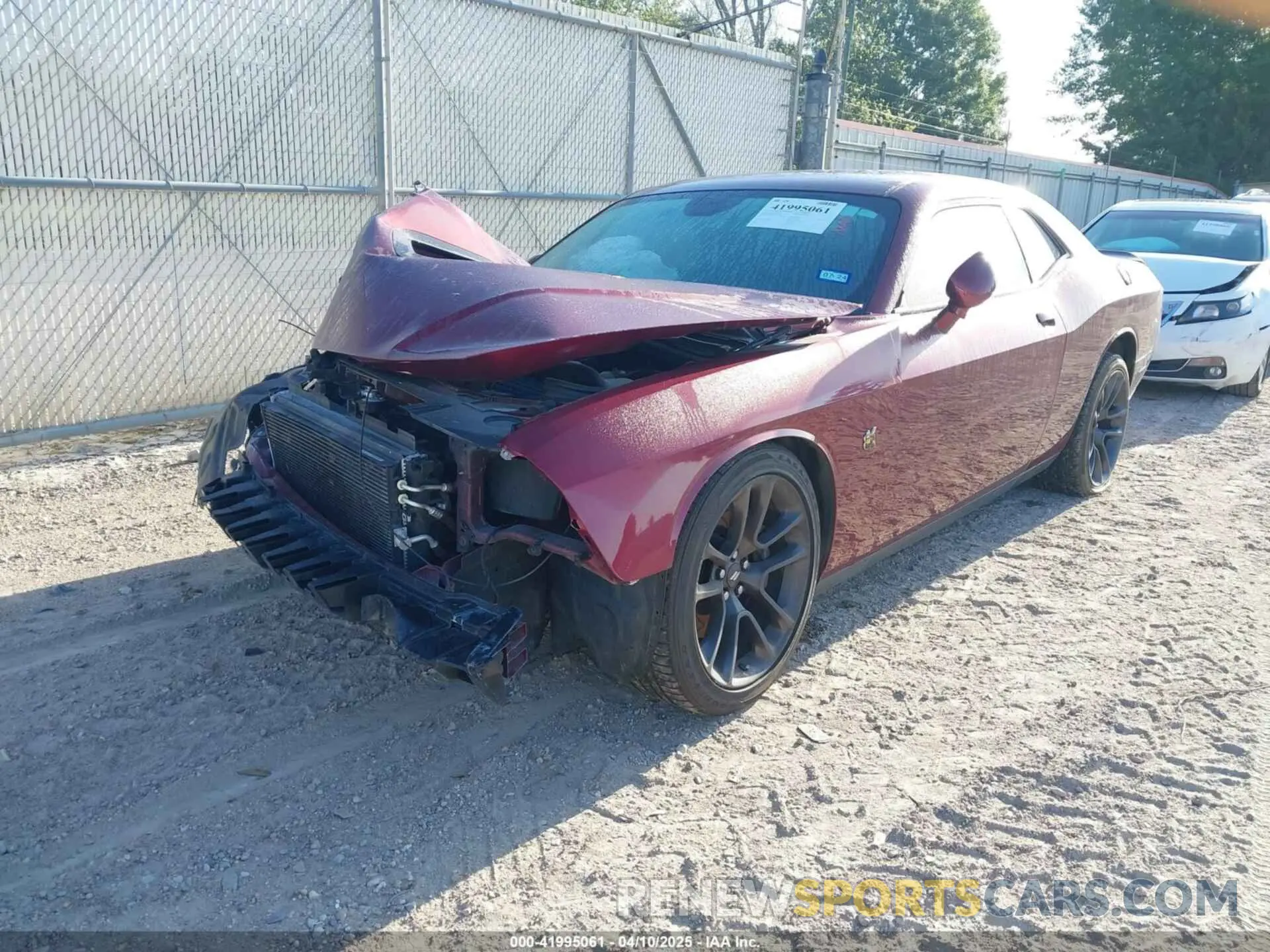 2 fotografías del automóvil dañado 2C3CDZFJ6MH537693 DODGE CHALLENGER 2021