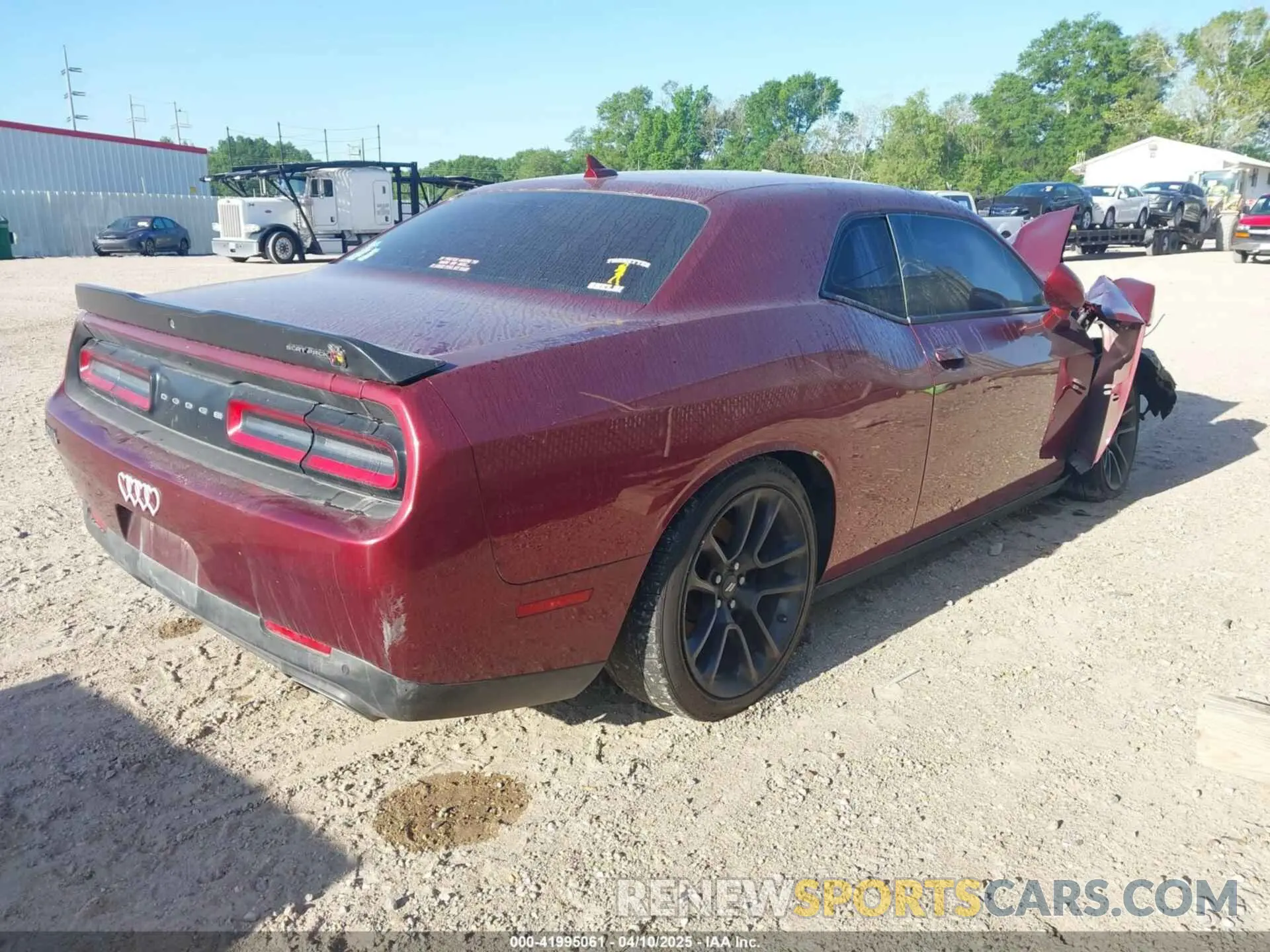 4 fotografías del automóvil dañado 2C3CDZFJ6MH537693 DODGE CHALLENGER 2021