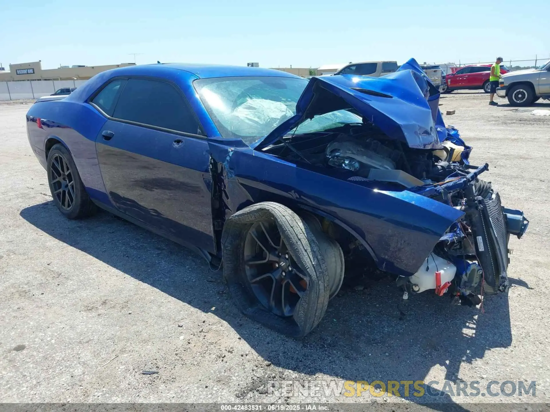 1 fotografías del automóvil dañado 2C3CDZFJ7MH502712 DODGE CHALLENGER 2021