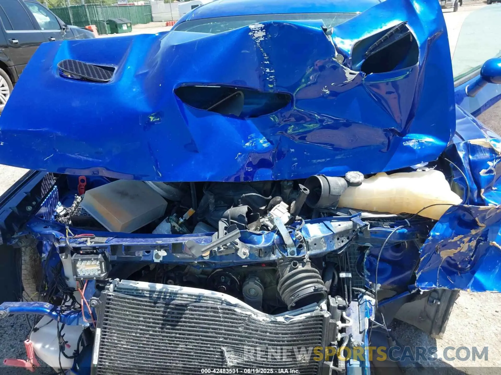 10 fotografías del automóvil dañado 2C3CDZFJ7MH502712 DODGE CHALLENGER 2021