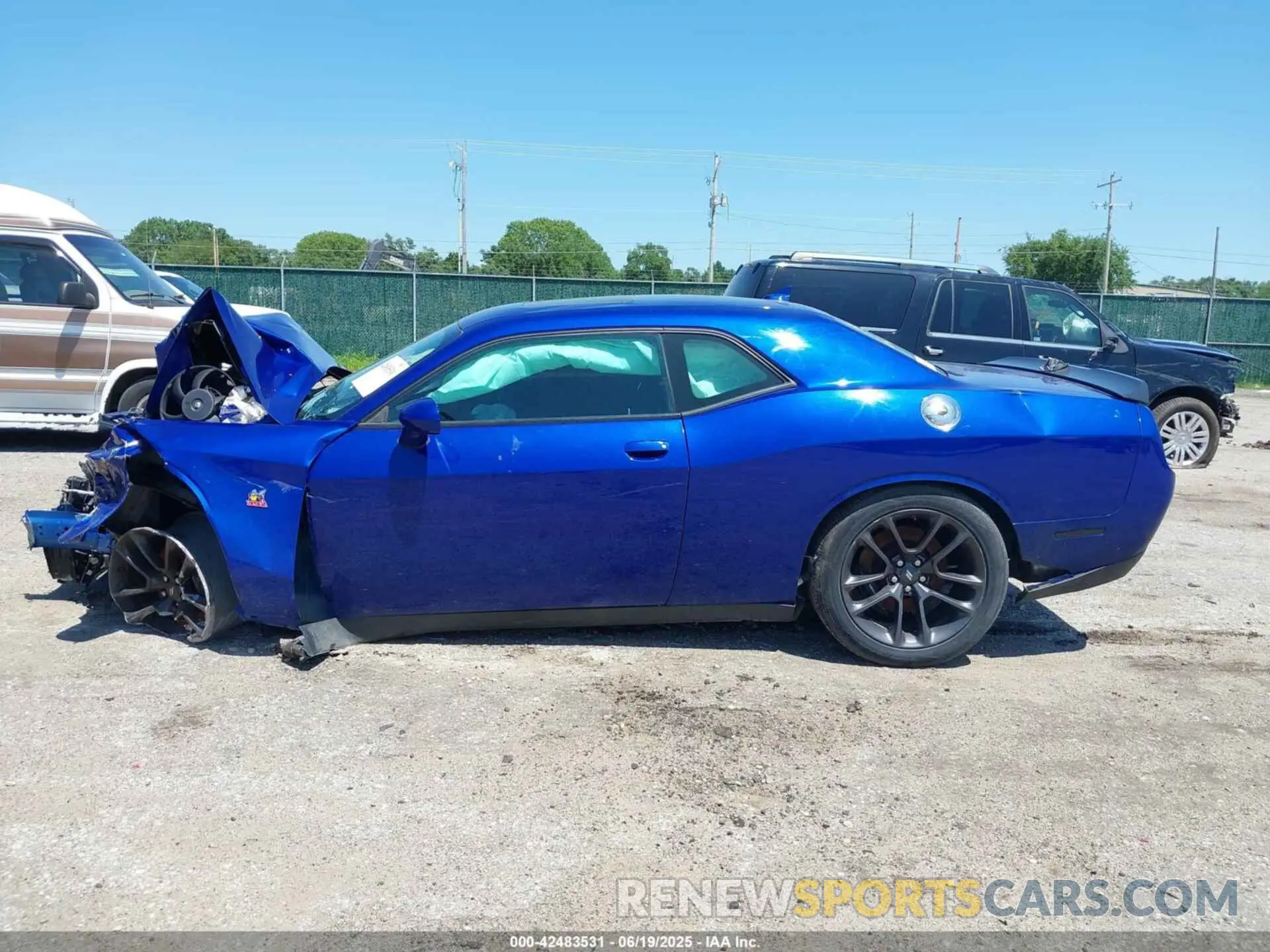 13 fotografías del automóvil dañado 2C3CDZFJ7MH502712 DODGE CHALLENGER 2021