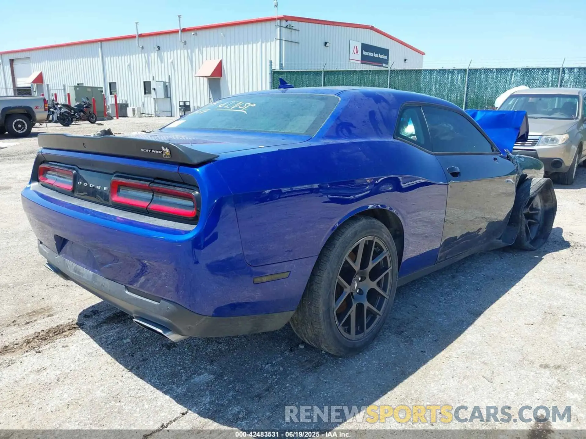 4 fotografías del automóvil dañado 2C3CDZFJ7MH502712 DODGE CHALLENGER 2021
