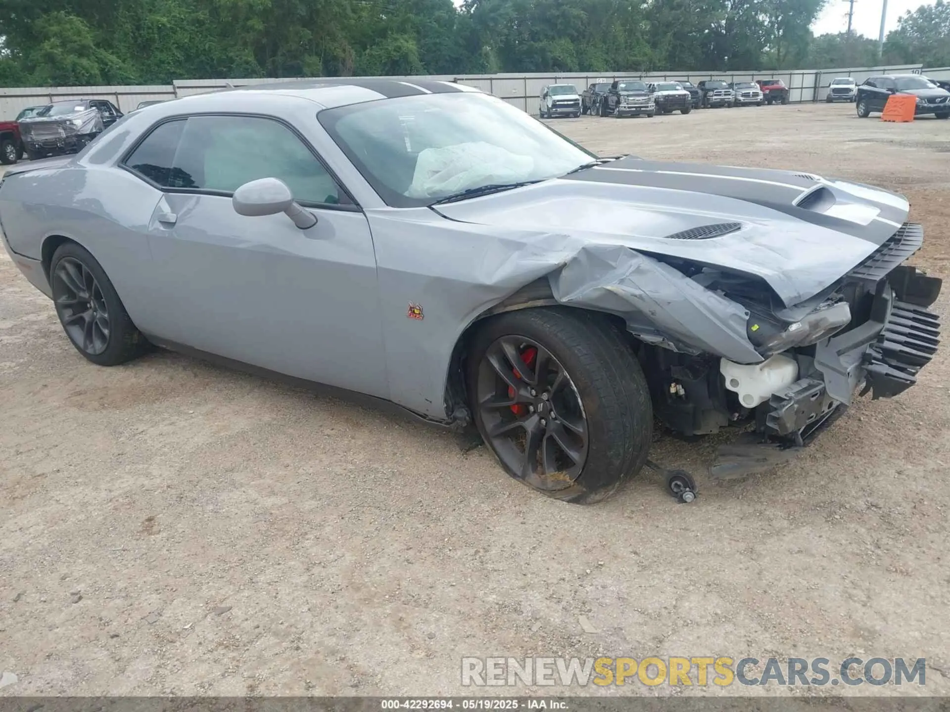 1 fotografías del automóvil dañado 2C3CDZFJ7MH510471 DODGE CHALLENGER 2021