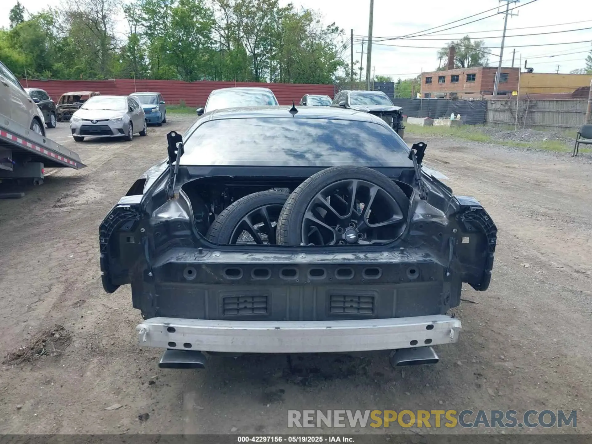 15 fotografías del automóvil dañado 2C3CDZFJ9MH641983 DODGE CHALLENGER 2021
