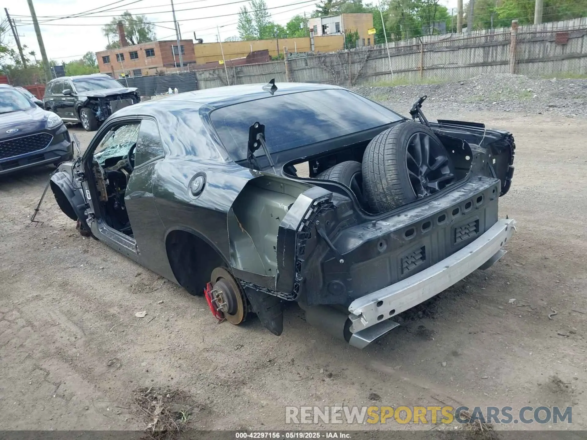 3 fotografías del automóvil dañado 2C3CDZFJ9MH641983 DODGE CHALLENGER 2021