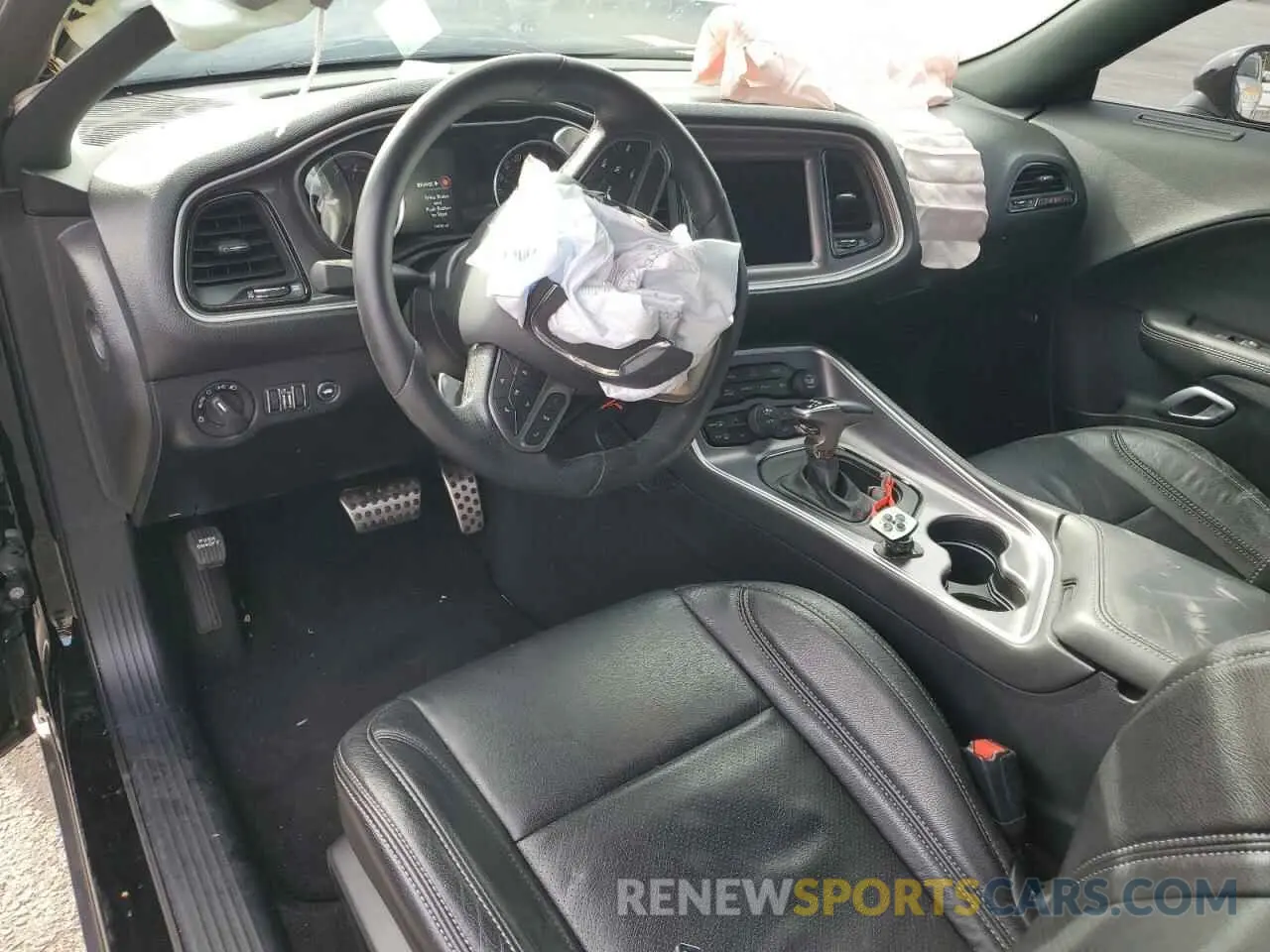 8 fotografías del automóvil dañado 2C3CDZFJXMH521030 DODGE CHALLENGER 2021