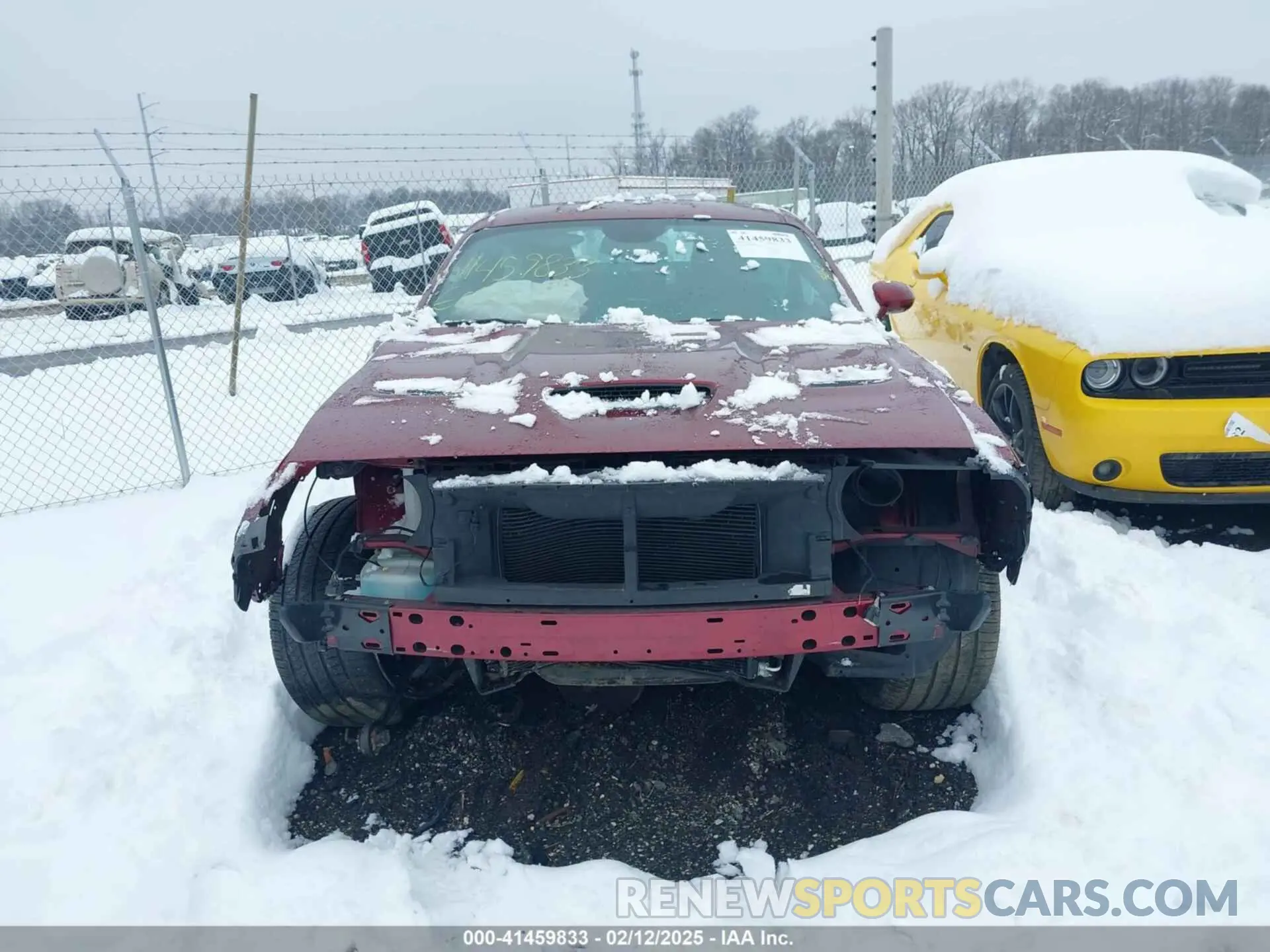 12 fotografías del automóvil dañado 2C3CDZFJXMH555369 DODGE CHALLENGER 2021