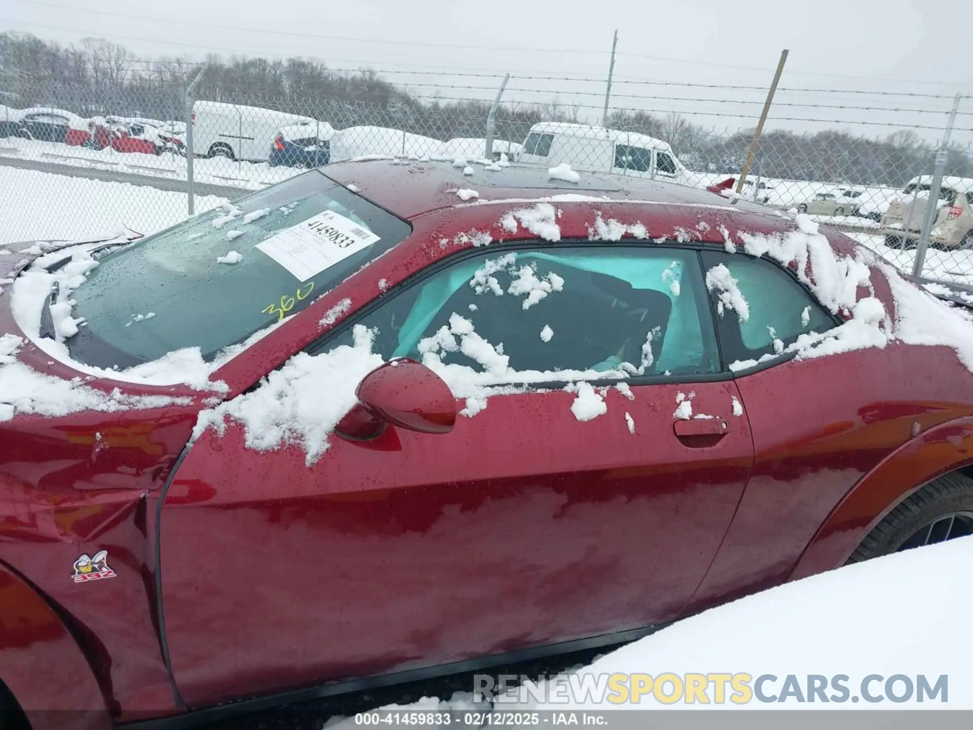 14 fotografías del automóvil dañado 2C3CDZFJXMH555369 DODGE CHALLENGER 2021