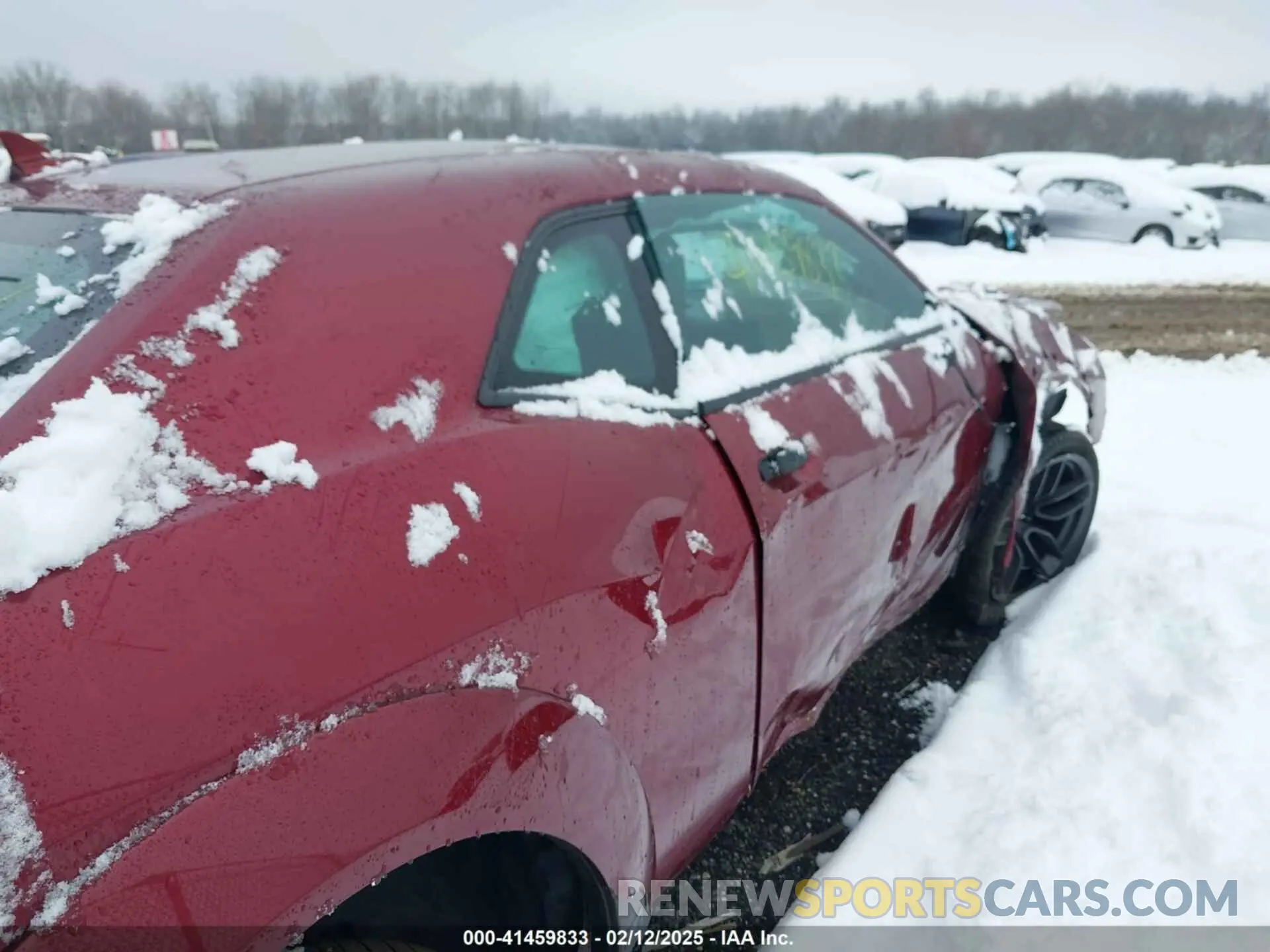4 fotografías del automóvil dañado 2C3CDZFJXMH555369 DODGE CHALLENGER 2021