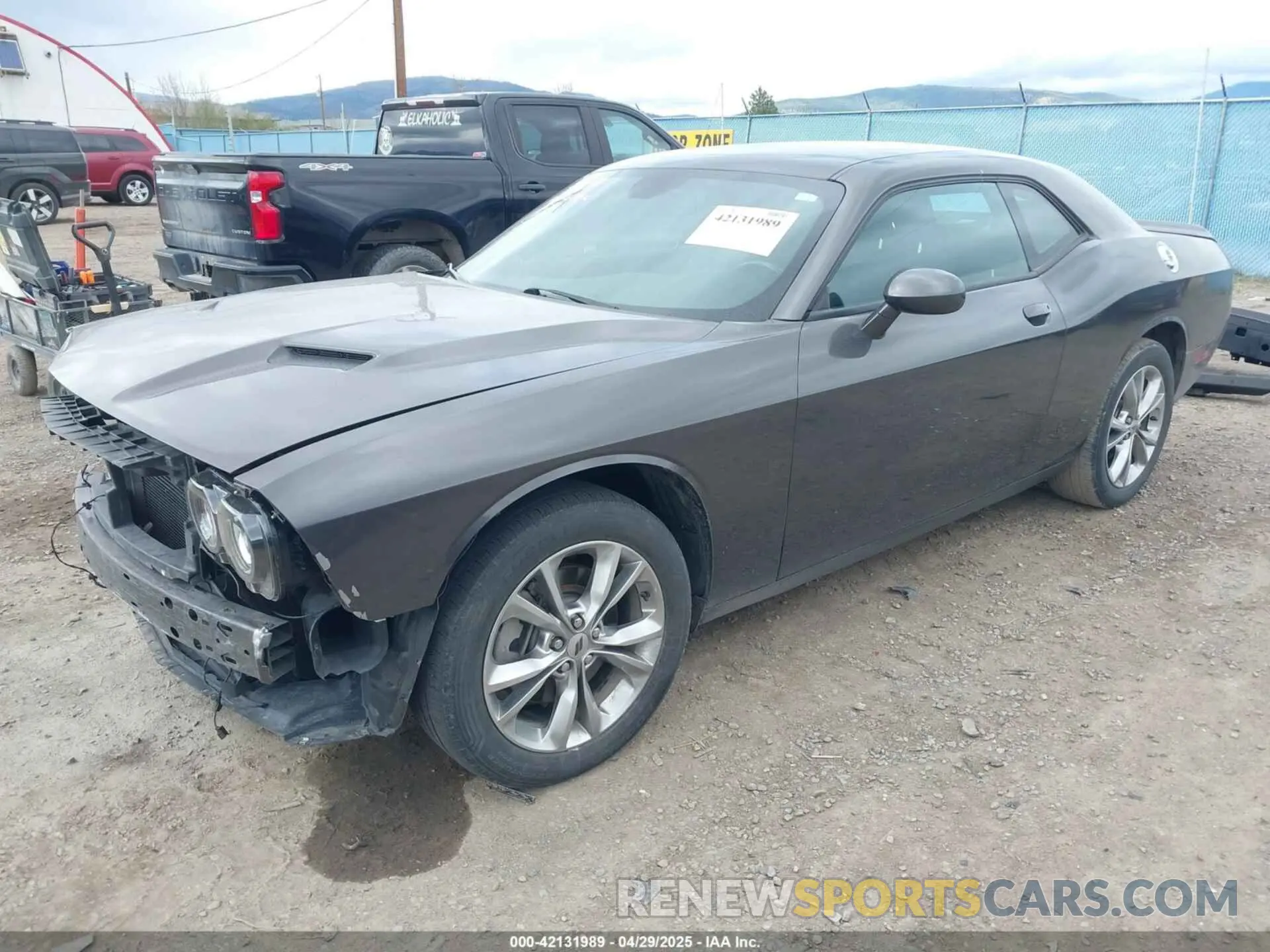 2 fotografías del automóvil dañado 2C3CDZGG0MH543346 DODGE CHALLENGER 2021