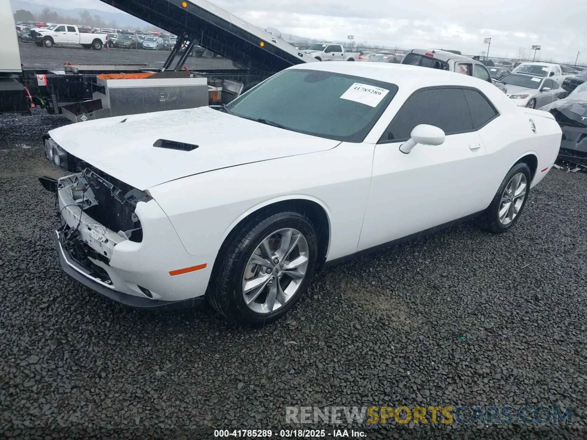2 fotografías del automóvil dañado 2C3CDZGG6MH594334 DODGE CHALLENGER 2021