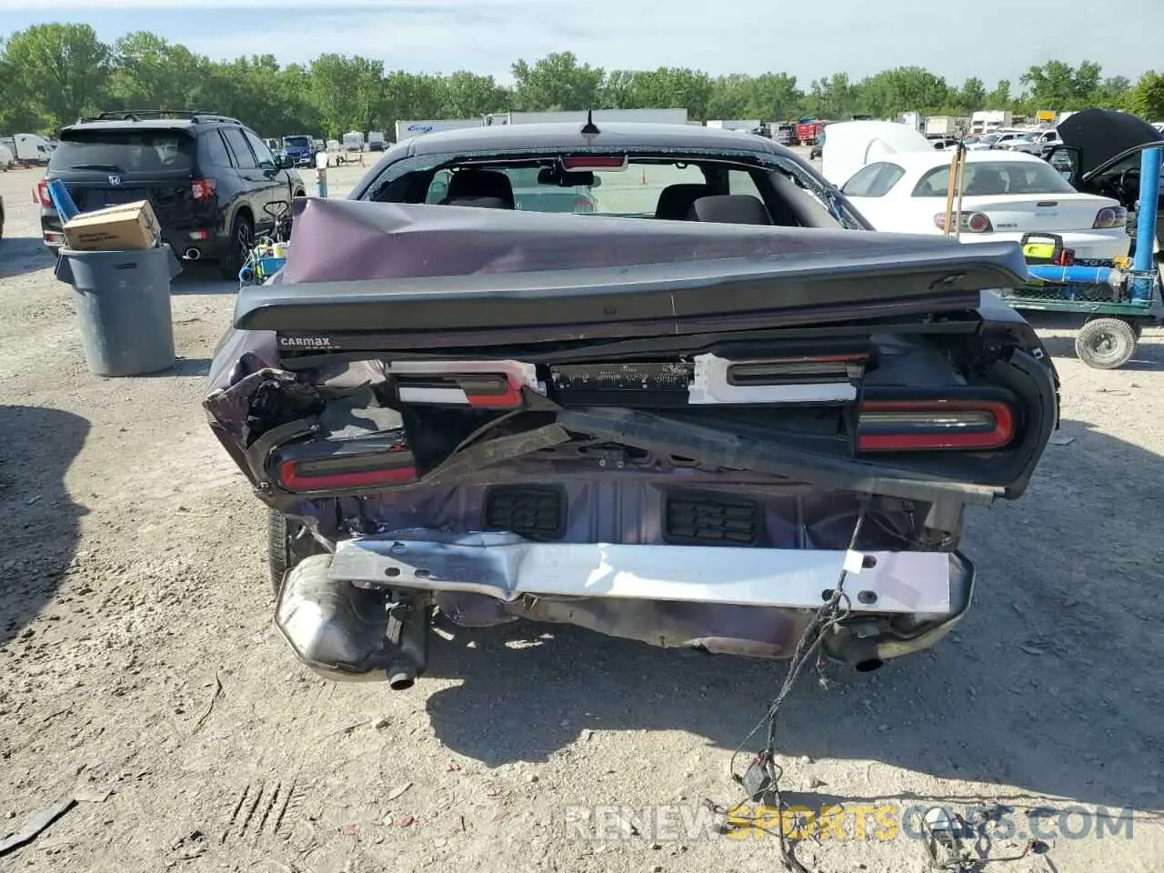 6 fotografías del automóvil dañado 2C3CDZGG9MH606587 DODGE CHALLENGER 2021