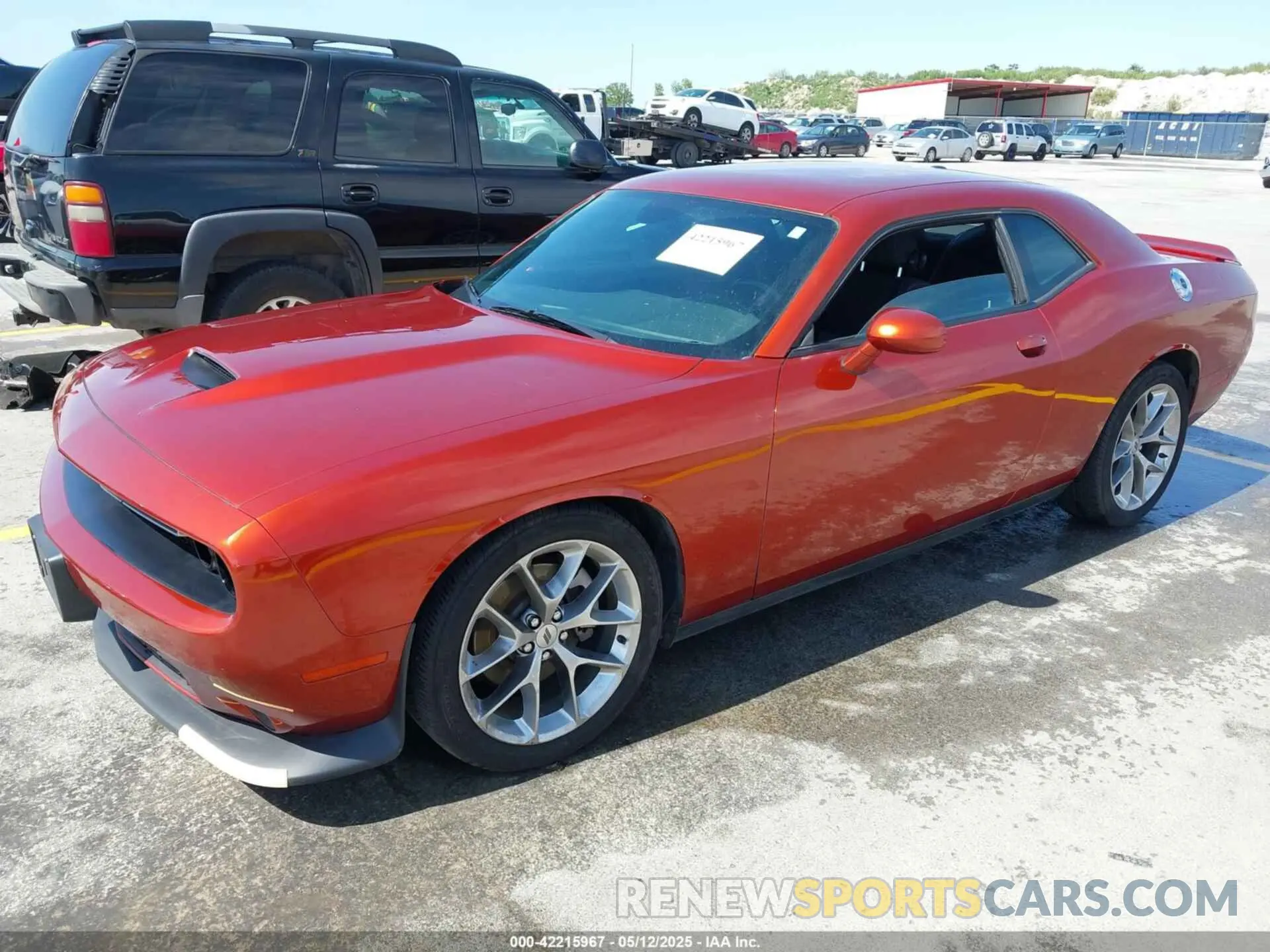 2 fotografías del automóvil dañado 2C3CDZJG1MH667666 DODGE CHALLENGER 2021