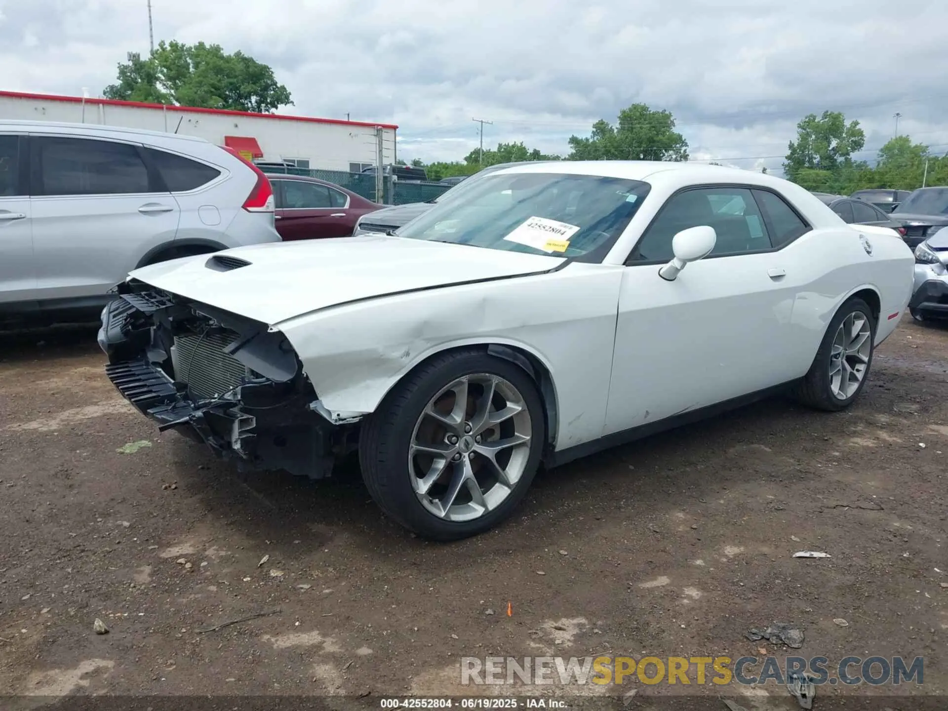 2 fotografías del automóvil dañado 2C3CDZJG2MH615754 DODGE CHALLENGER 2021