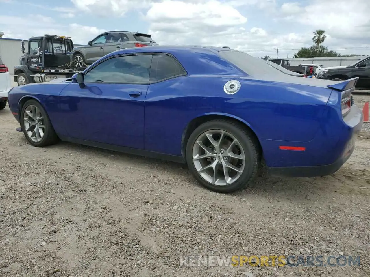 2 fotografías del automóvil dañado 2C3CDZJG6MH660485 DODGE CHALLENGER 2021