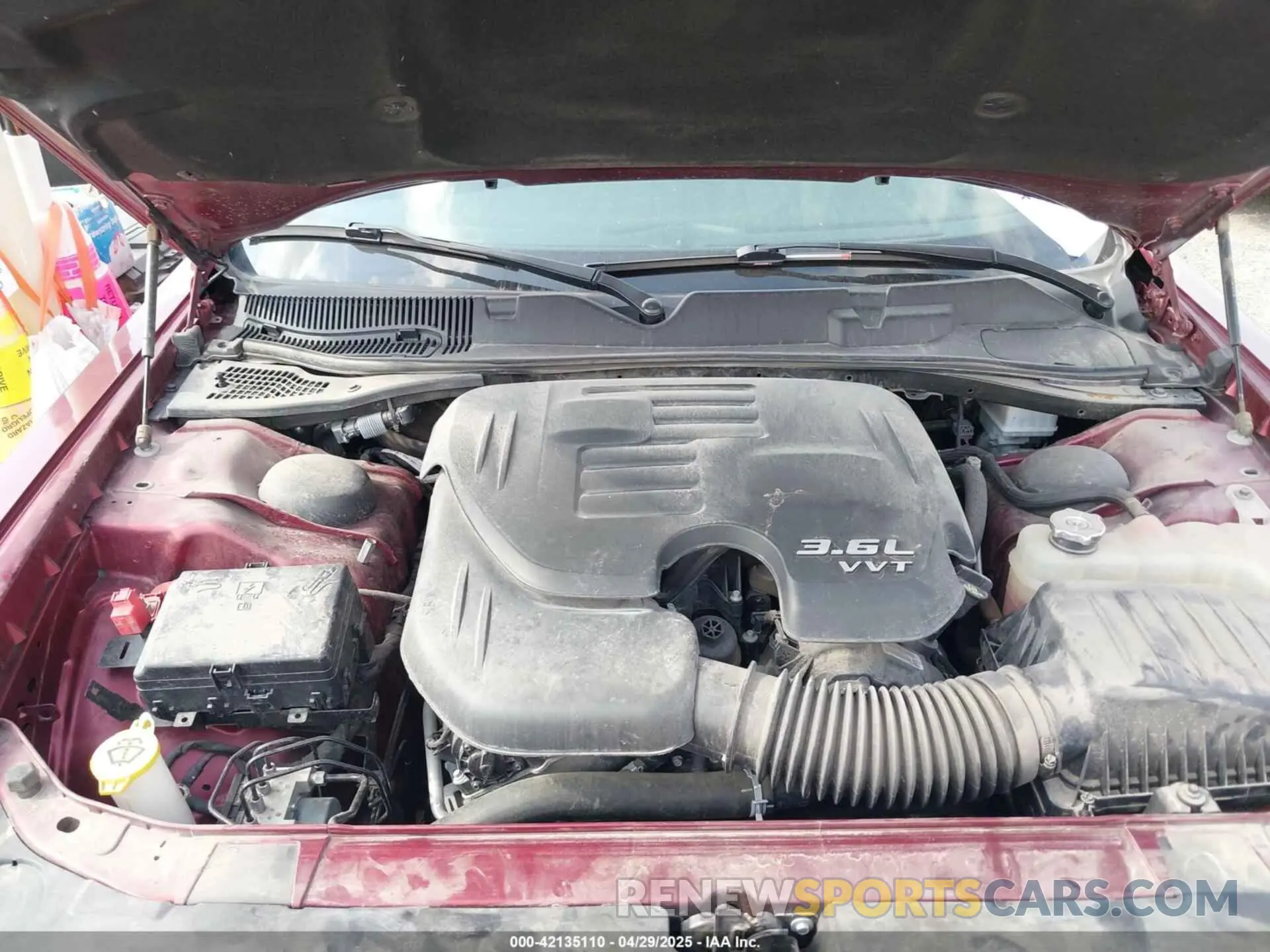 10 fotografías del automóvil dañado 2C3CDZJG7MH660303 DODGE CHALLENGER 2021