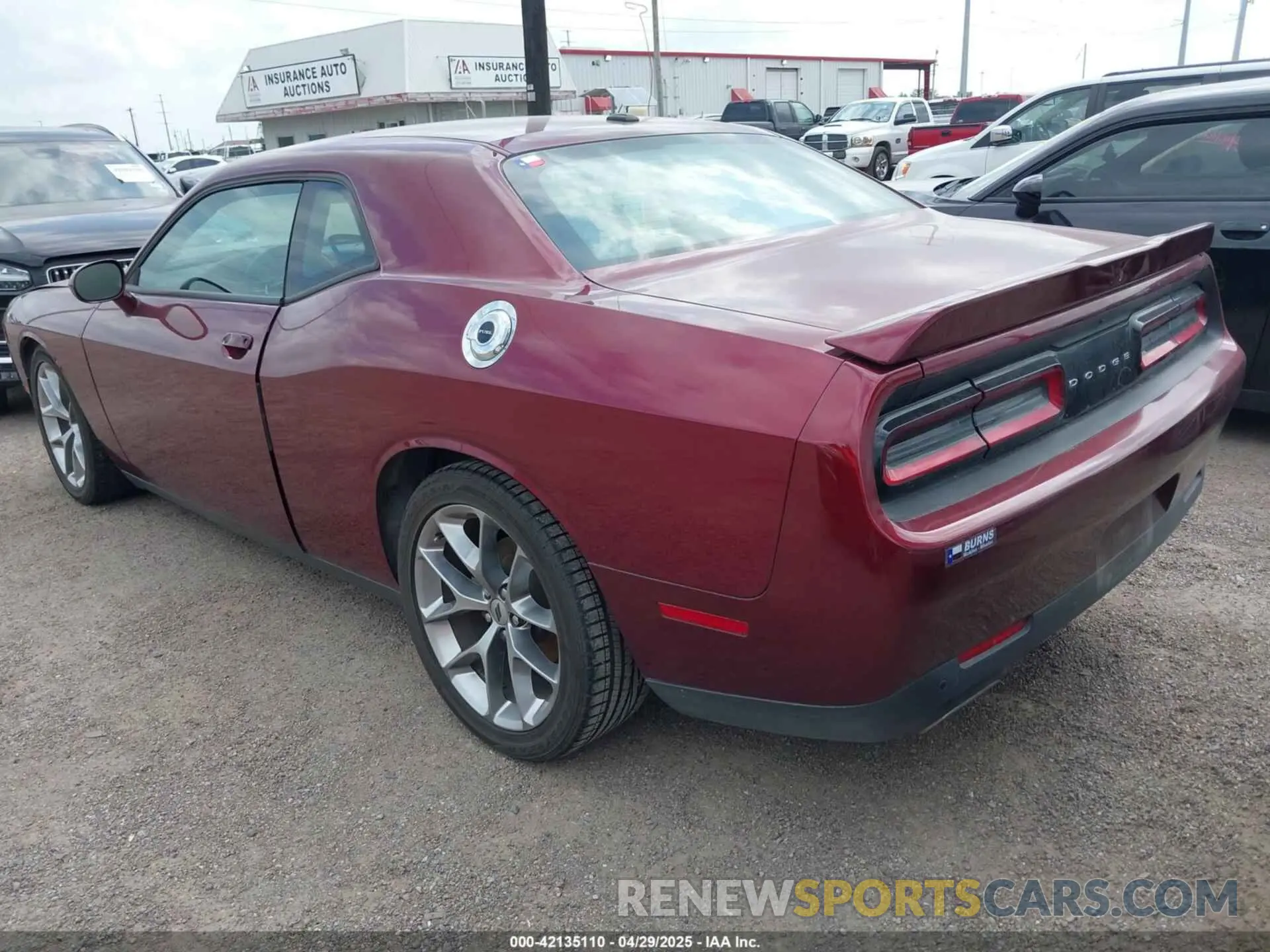3 fotografías del automóvil dañado 2C3CDZJG7MH660303 DODGE CHALLENGER 2021