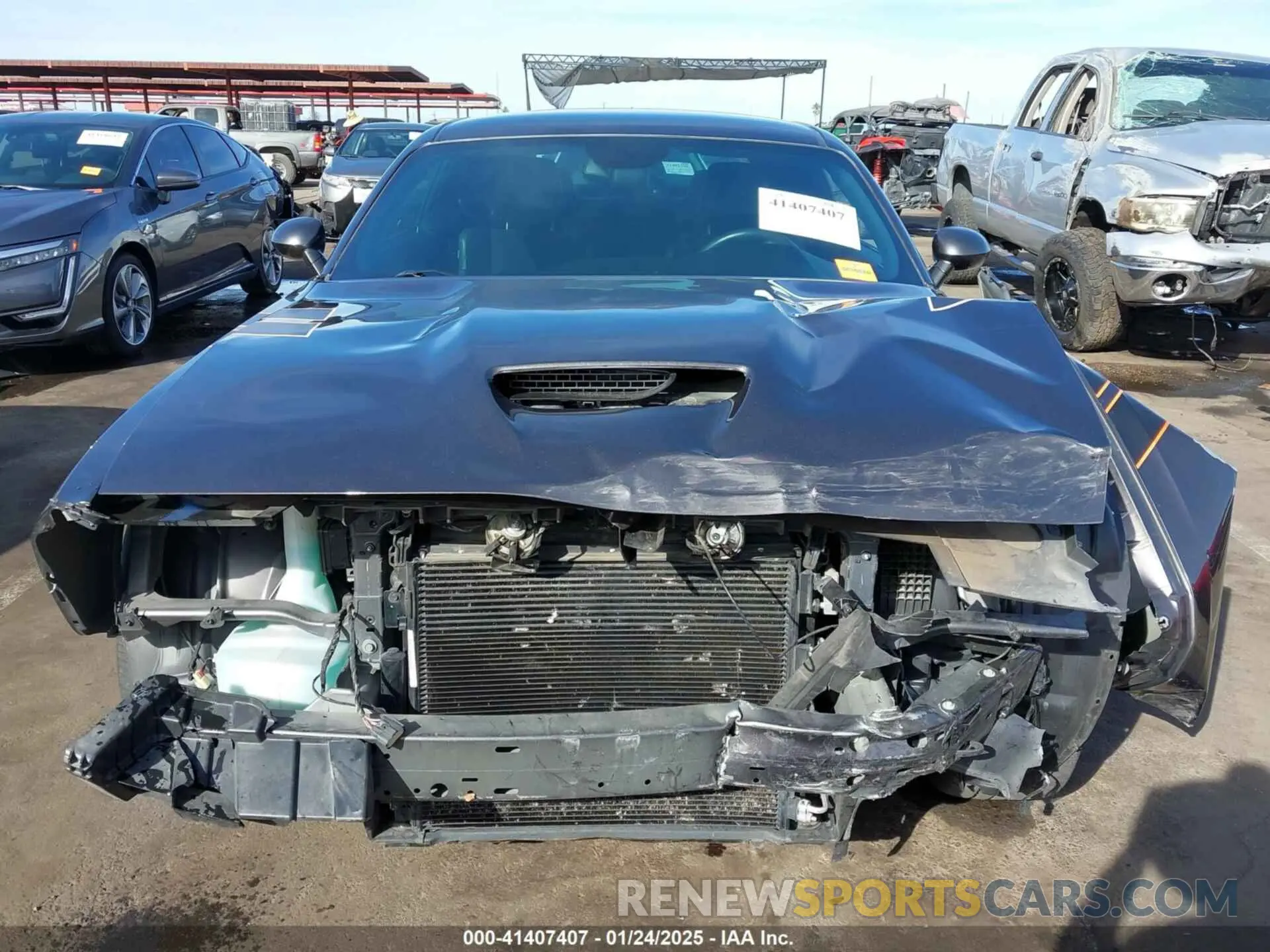 13 fotografías del automóvil dañado 2C3CDZJGXMH507219 DODGE CHALLENGER 2021